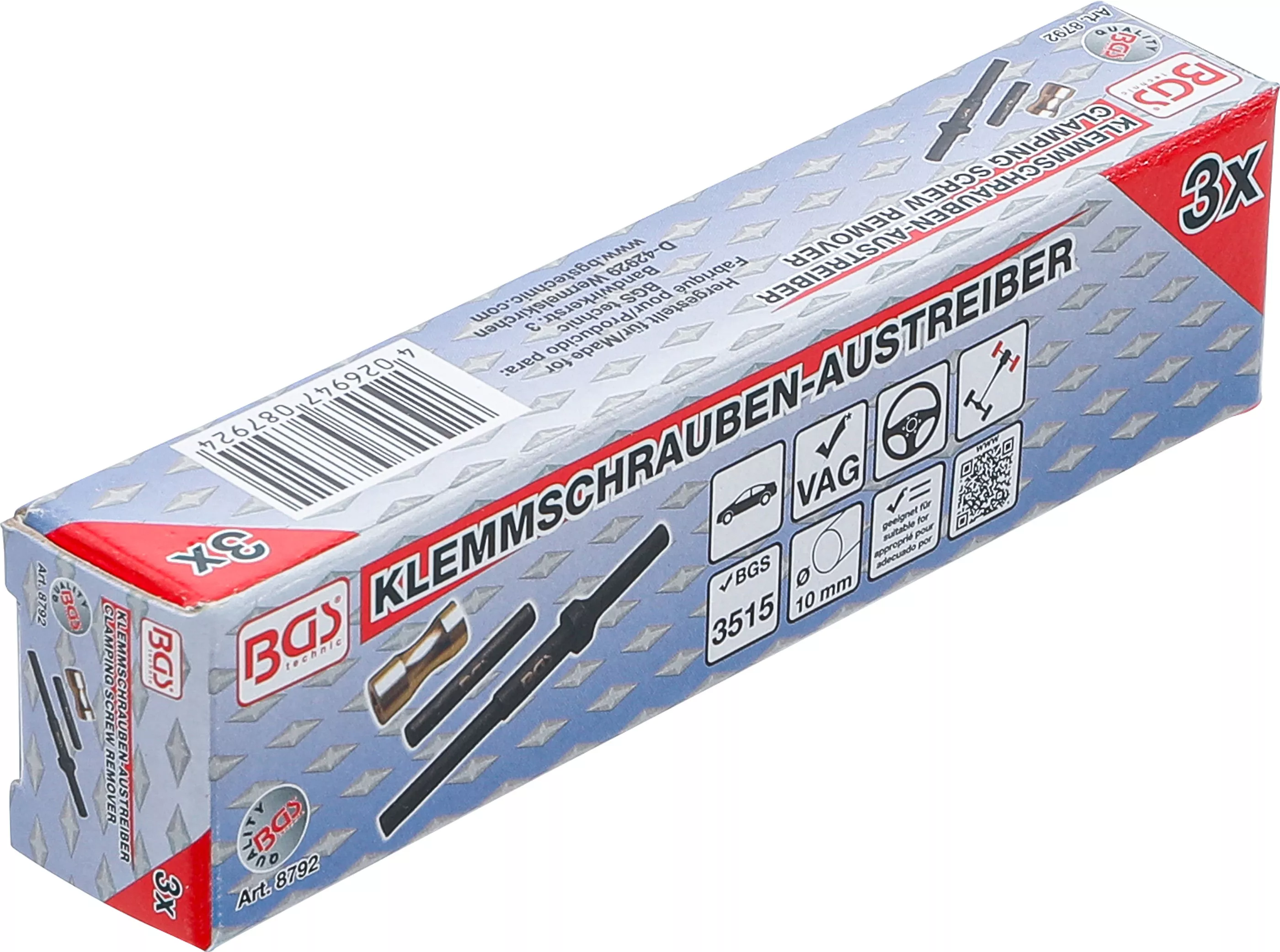Extractor suruburi fixare | pentru VAG cu suspensie cu 4 brate [4]
