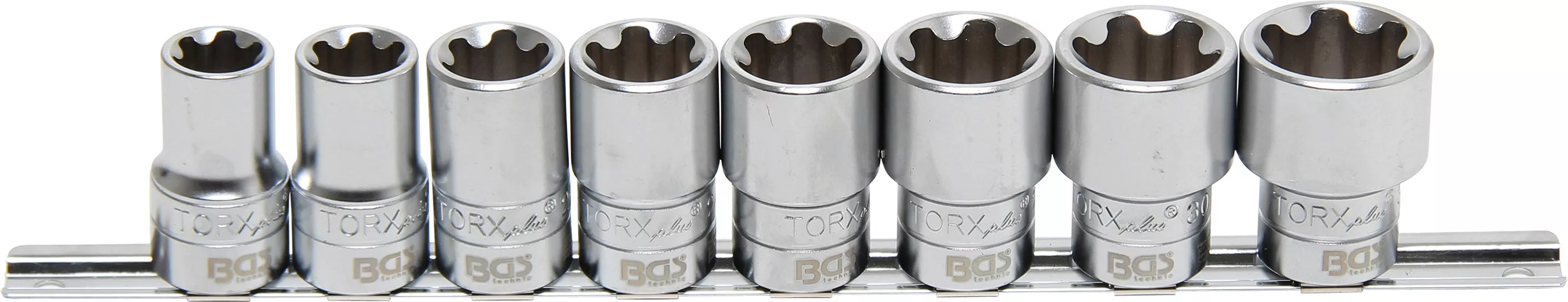 Set chei tubulare Profil T Plus (pentru Torx Plus) | 12,5 mm (1/2") | 18EP - 32EP | 8 piese [1]