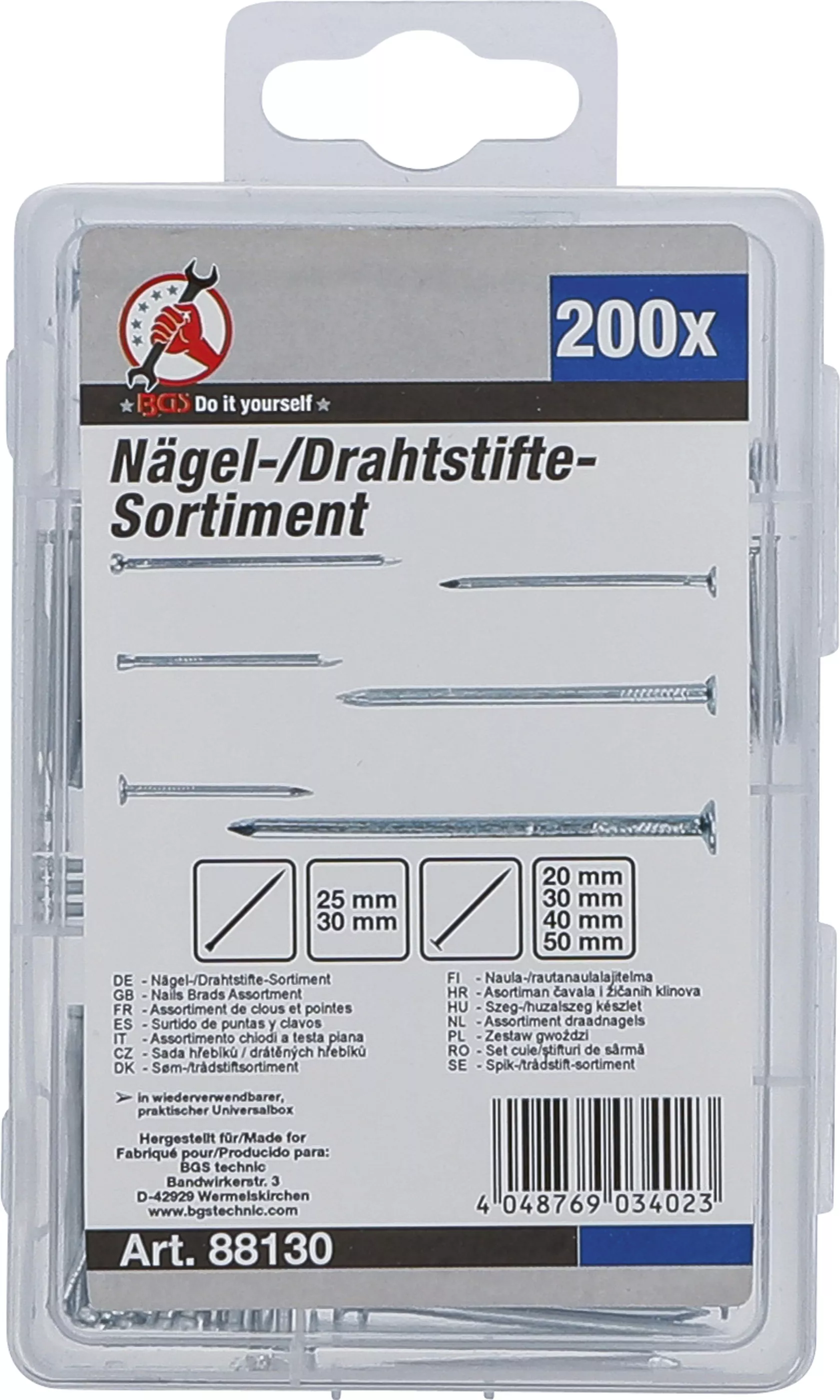 Set cuie/stifturi de sarma | 200 piese [3]