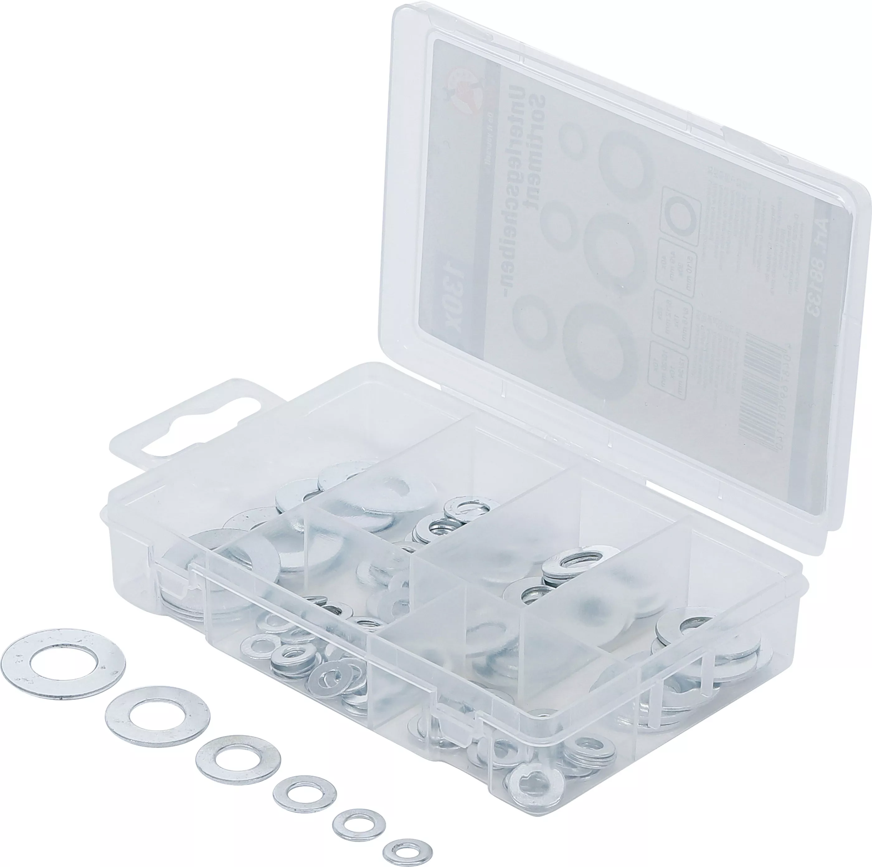 Sortiment saibe reazem | o 4 - 12 mm (diametru interior) | 130 piese [1]