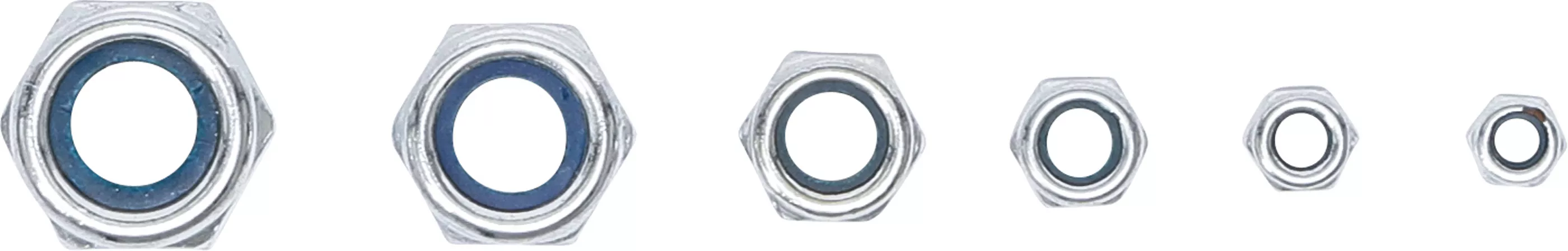 Set piulite | cu auto asigurare | metrice | M4 - M12 | 53 piese [2]