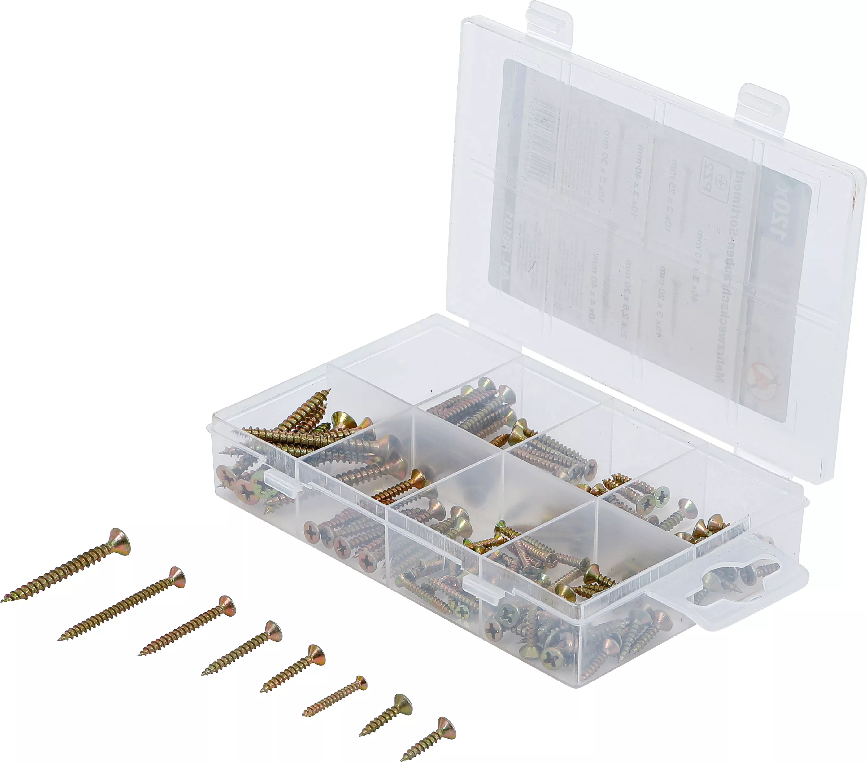 Sortiment suruburi multifunctionale | Cap cruce PZ2 | 120 piase [1]