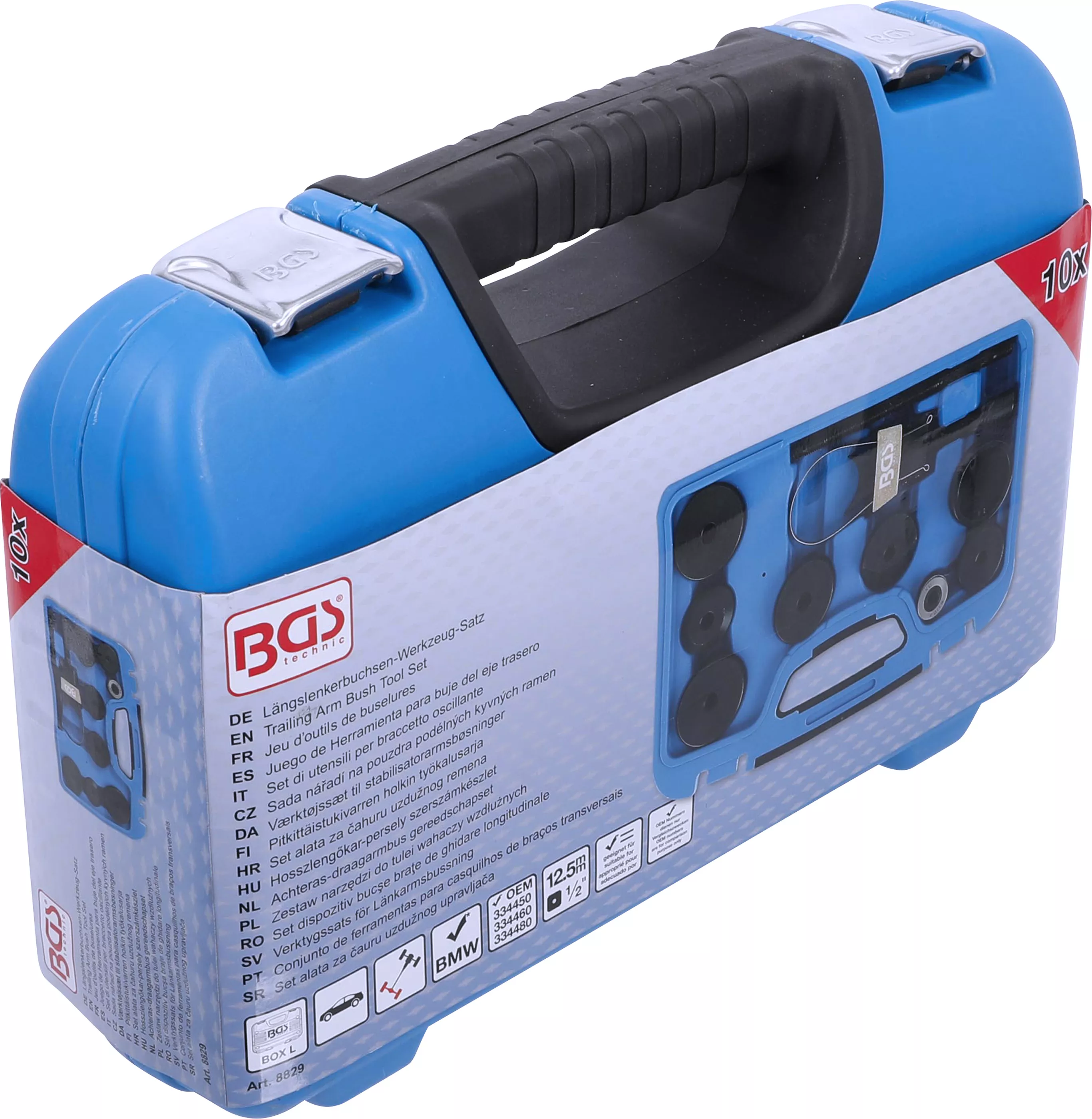 Set dispozitiv bucse brate de ghidare longitudinale | pentru osia spate BMW | 10 piese [6]