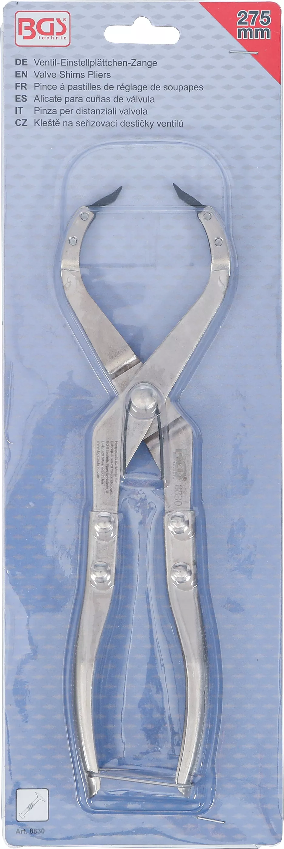 Cleste placi reglare supape | 275 mm [4]