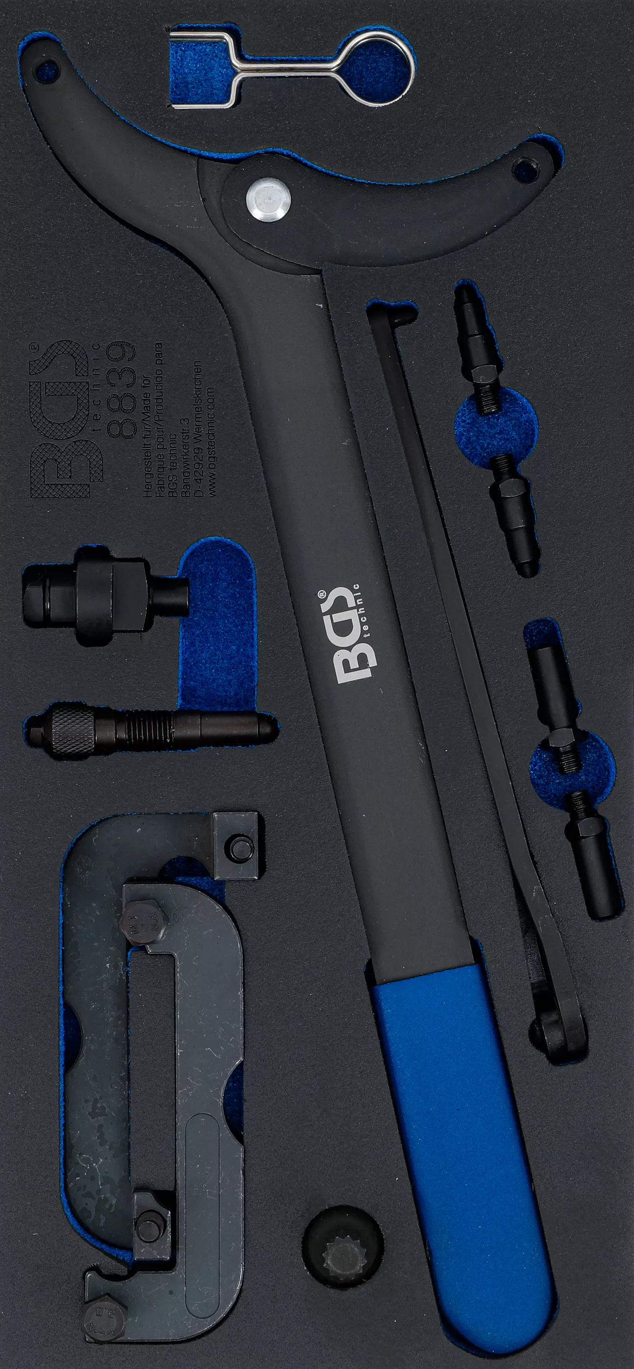 VAG - Suport organizator pentru carucior 1/3: Set dispozitive reglare motor | pentru VAG 2.8, 3.0 TFSi