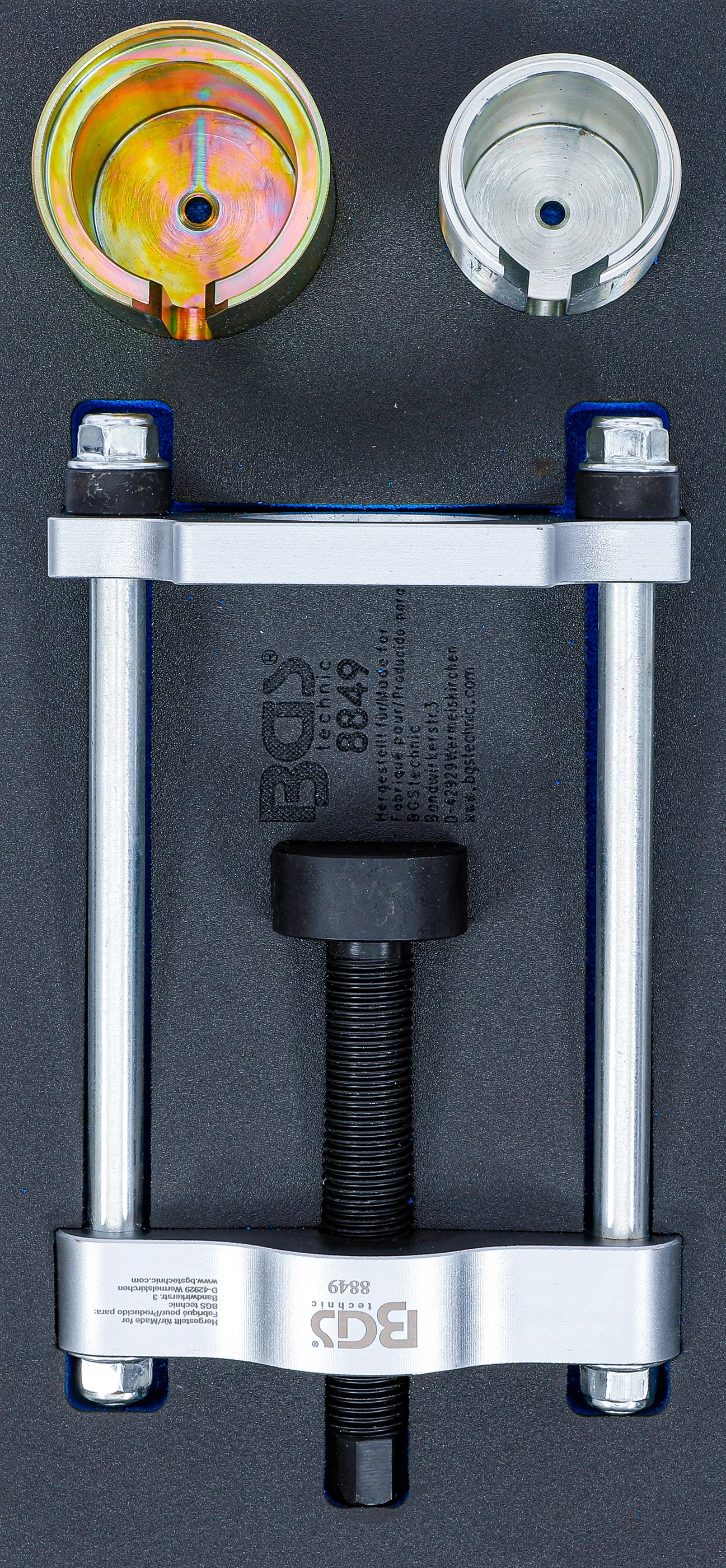 Scule - Set dispozitive bucse brate de ghidare transversale osie spate | pentru Ford, Mazda, Volvo