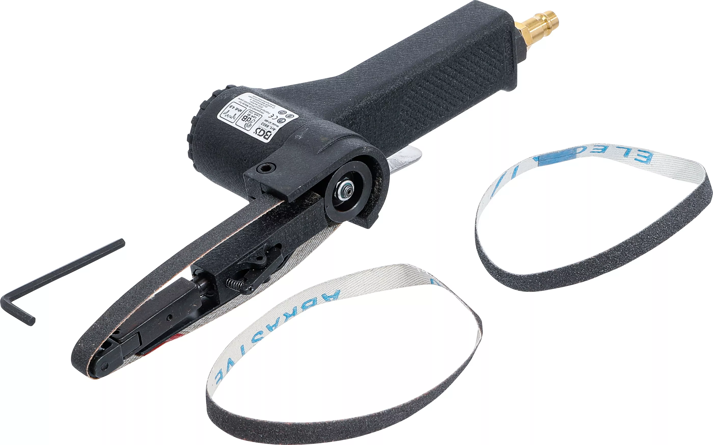 Unelte şi scule pneumatice - Polizor pneumatic cu banda pentru banda de slefuit 10 mm