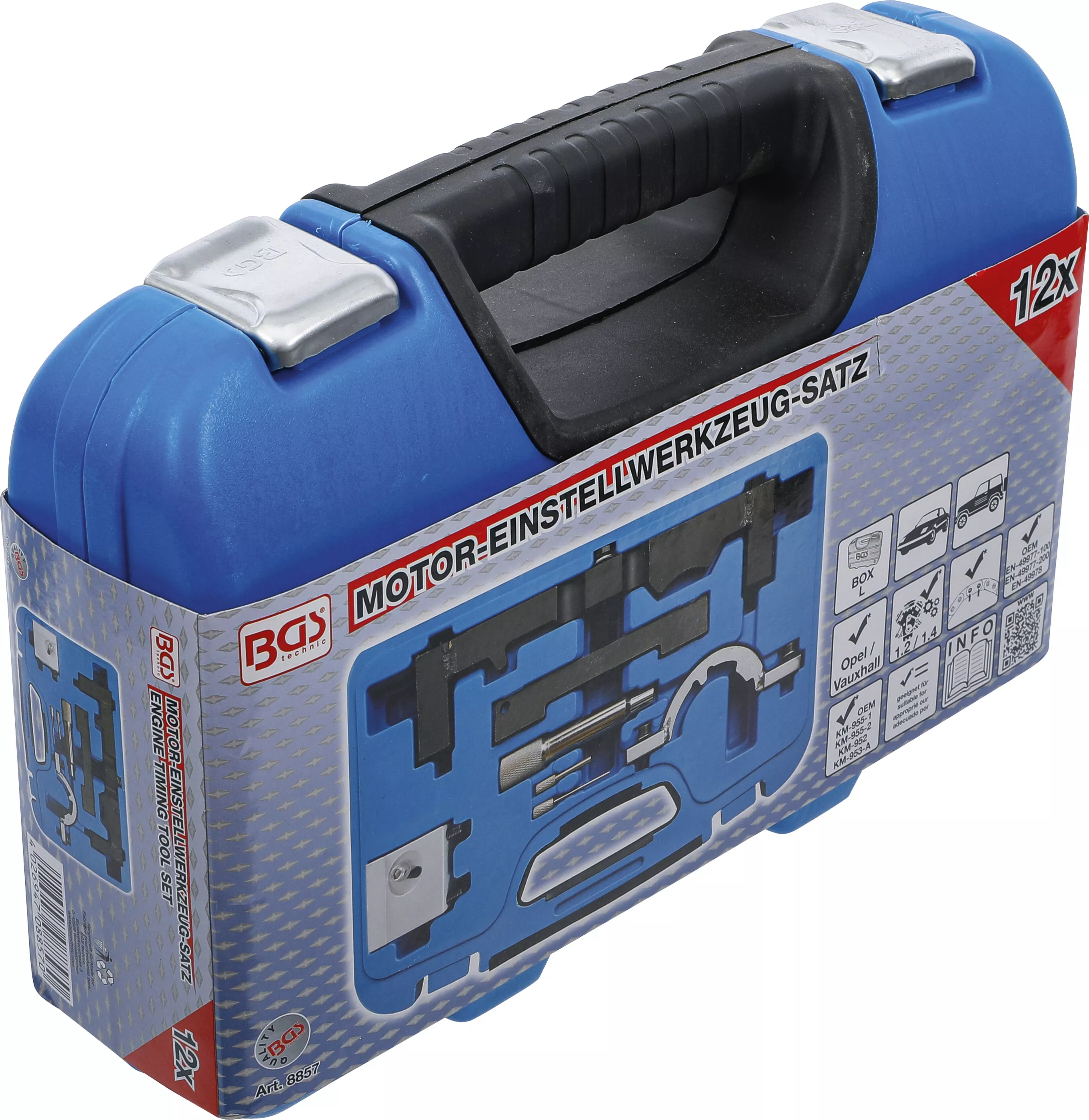 Set dispozitive reglare motor | pentru Opel 1.2, 1.4 [6]