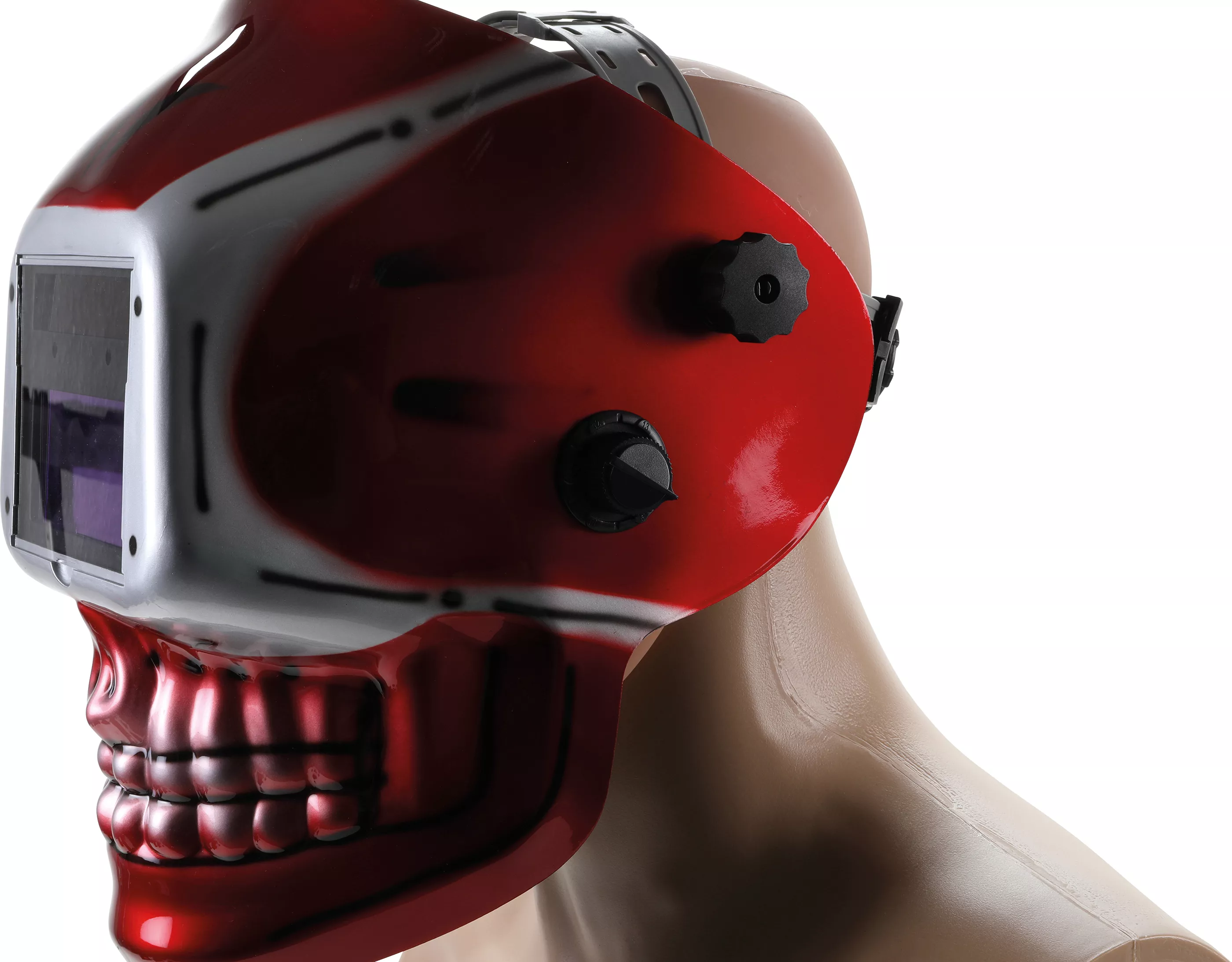 Casca sudor | "SKULL" | cu intunecare automata [4]