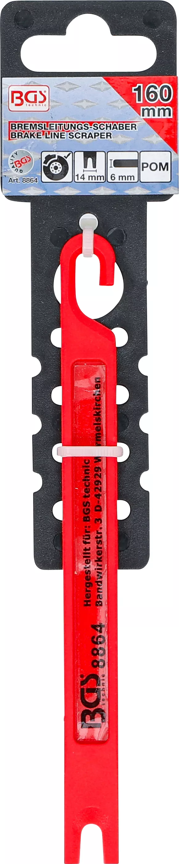 Razuitor conducta frana | 160 x 14 x 6 mm [4]