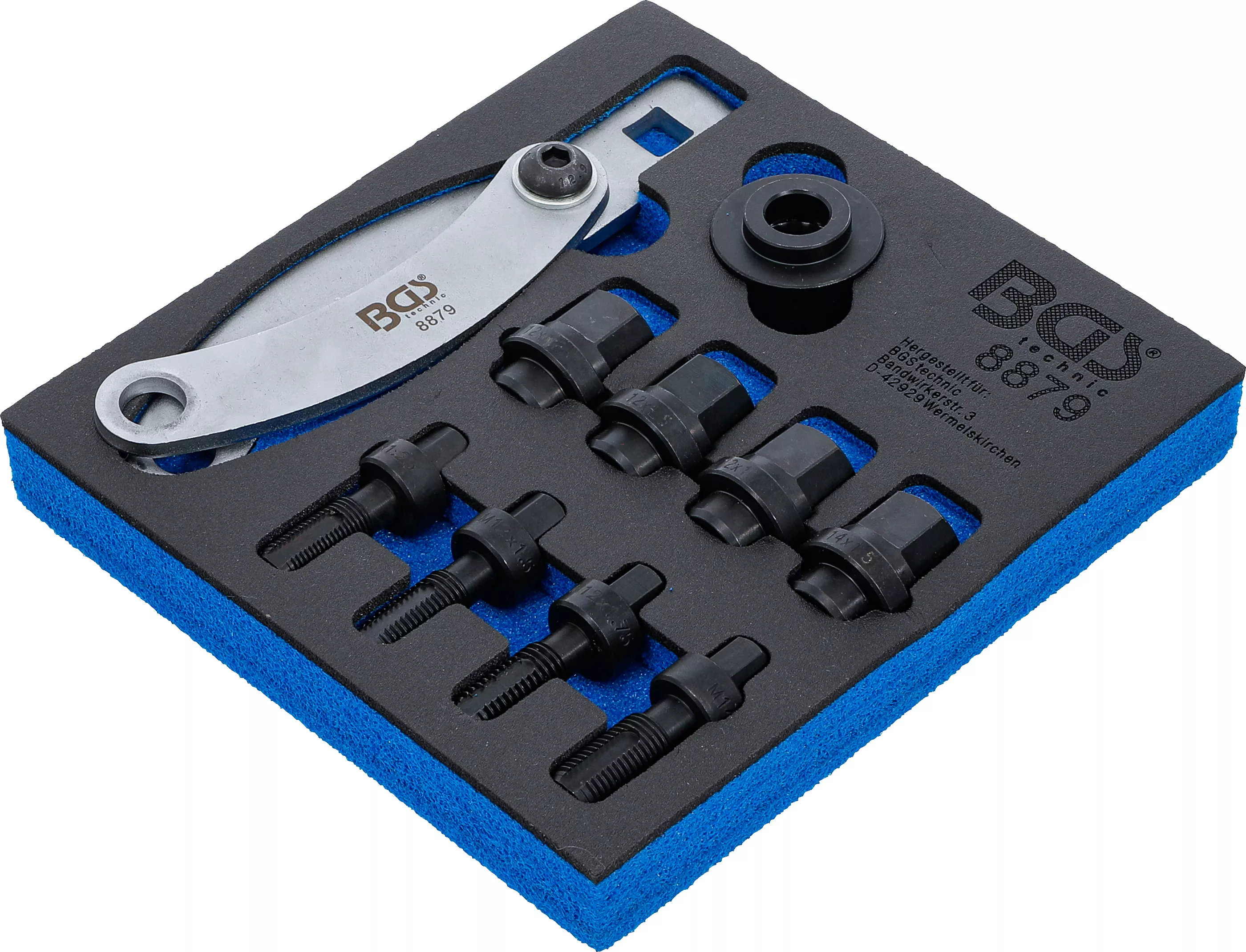 Suport organizator pentru carucior 1/6: Set montaj bolturi roata [2]