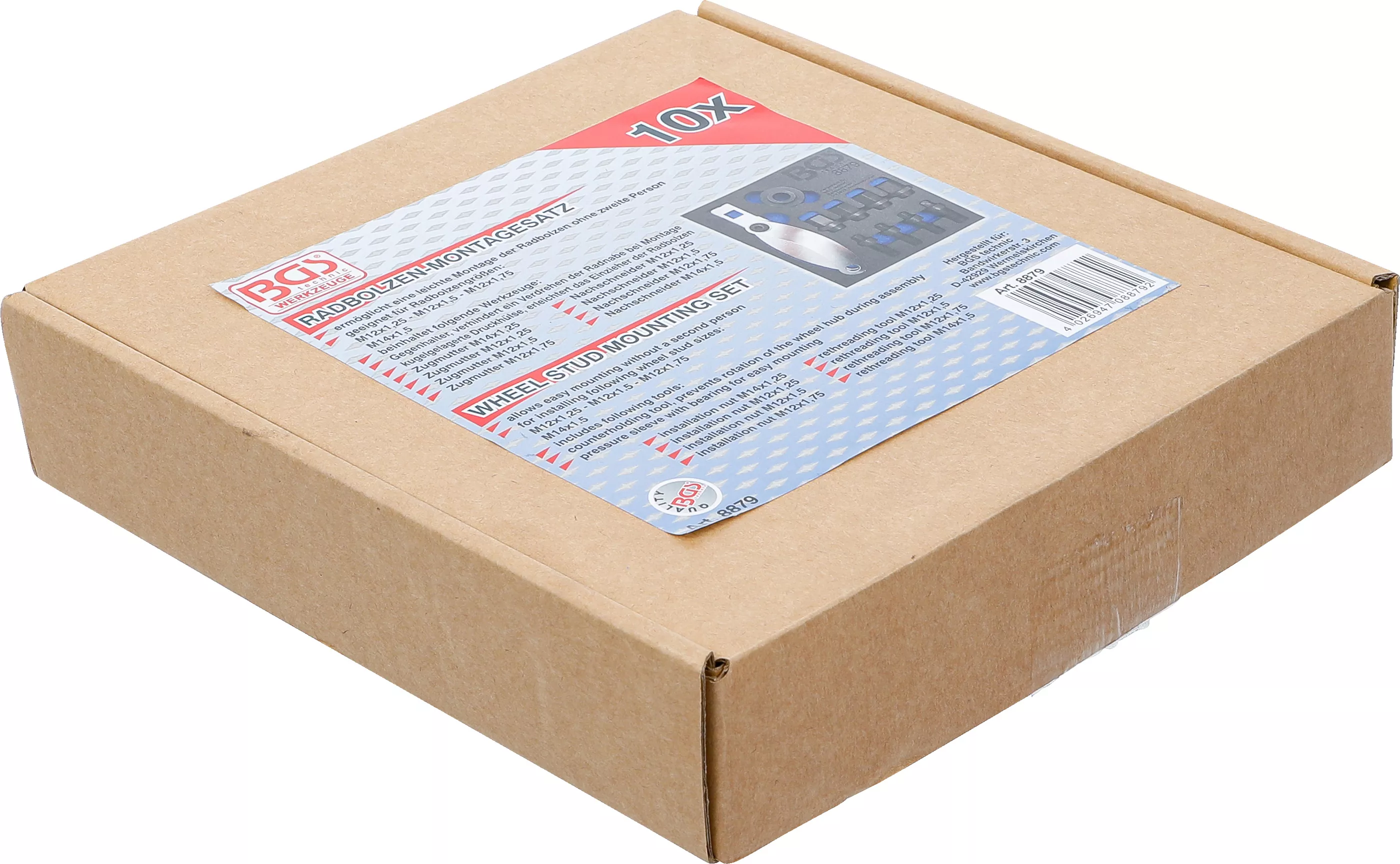 Suport organizator pentru carucior 1/6: Set montaj bolturi roata [3]