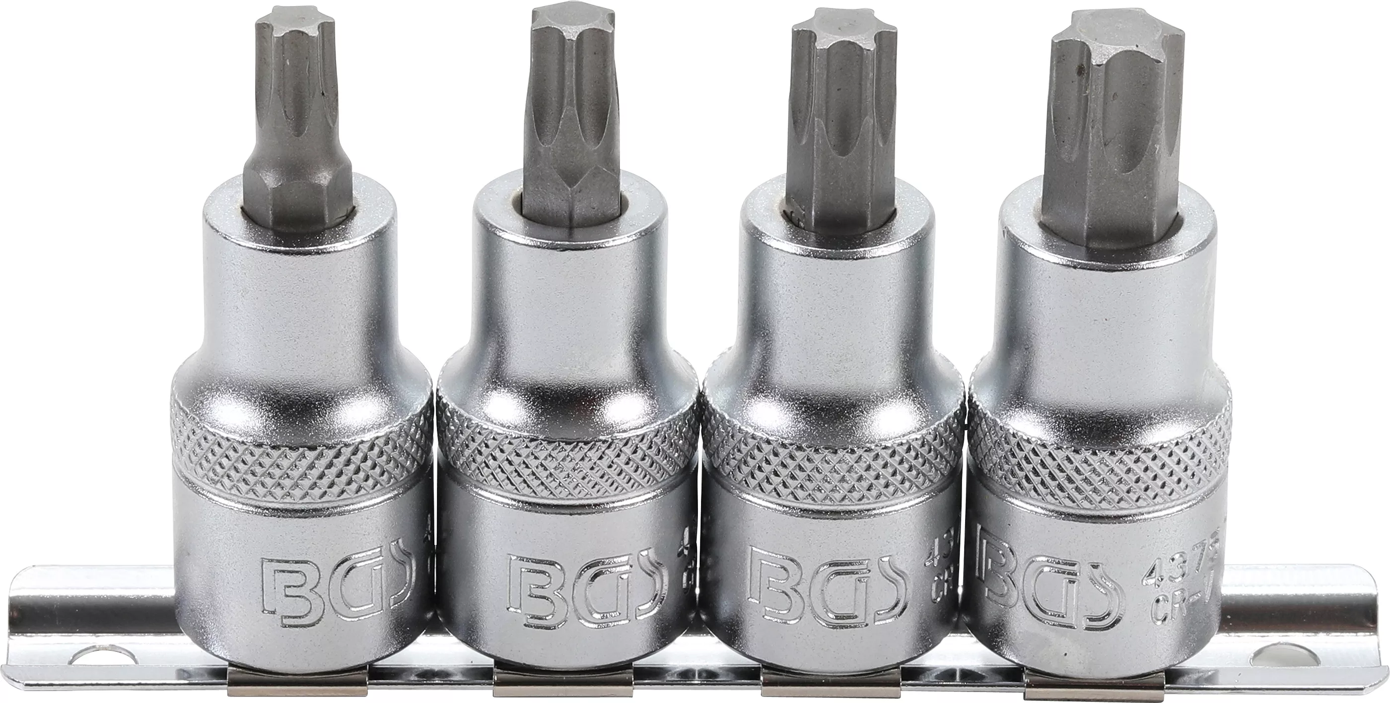 Bituri - Set biti | 12,5 mm (1/2") | Profil T (pentru Torx) T40 - T55 | 4 piese