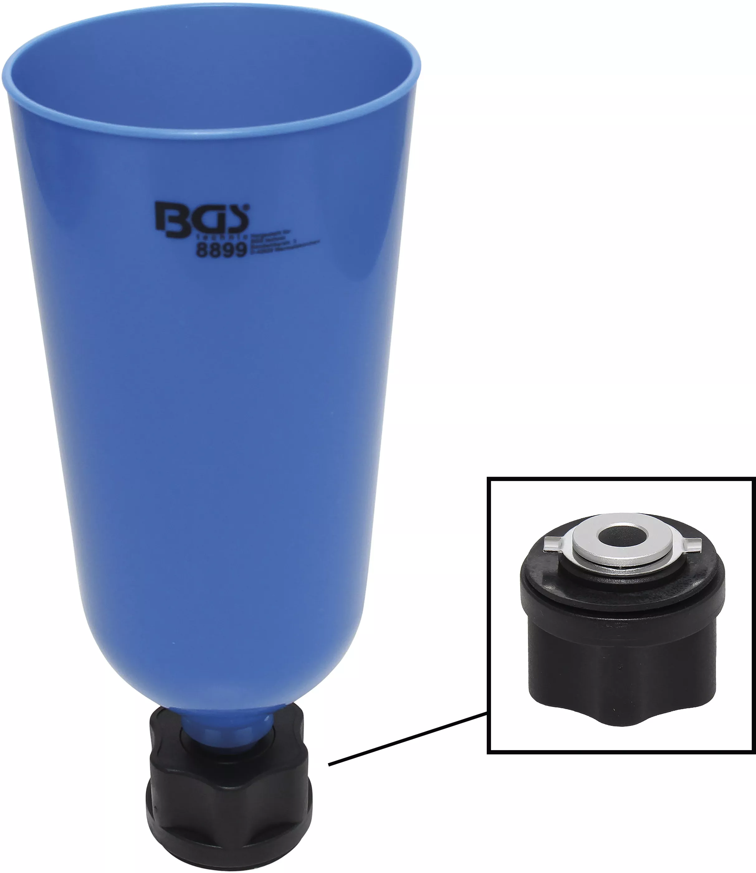 Palnie umplere cu ulei cu adaptor baioneta pentru VAG, Mercedes-Benz, BMW, Porsche, Volvo [2]