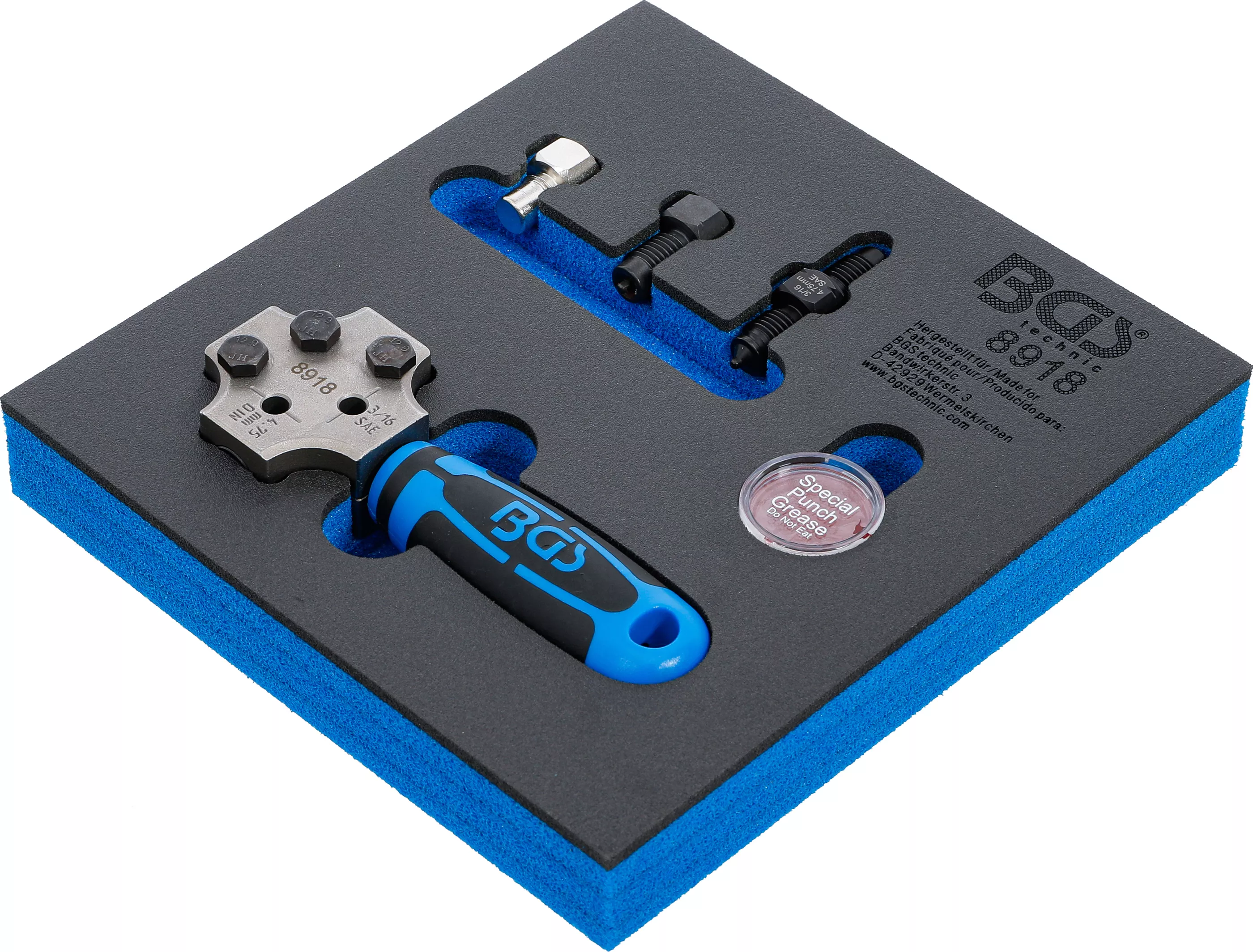 Suport organizator pentru carucior 1/6: Aparat bordurare | SAE si DIN 4,75 mm (3/16") [2]