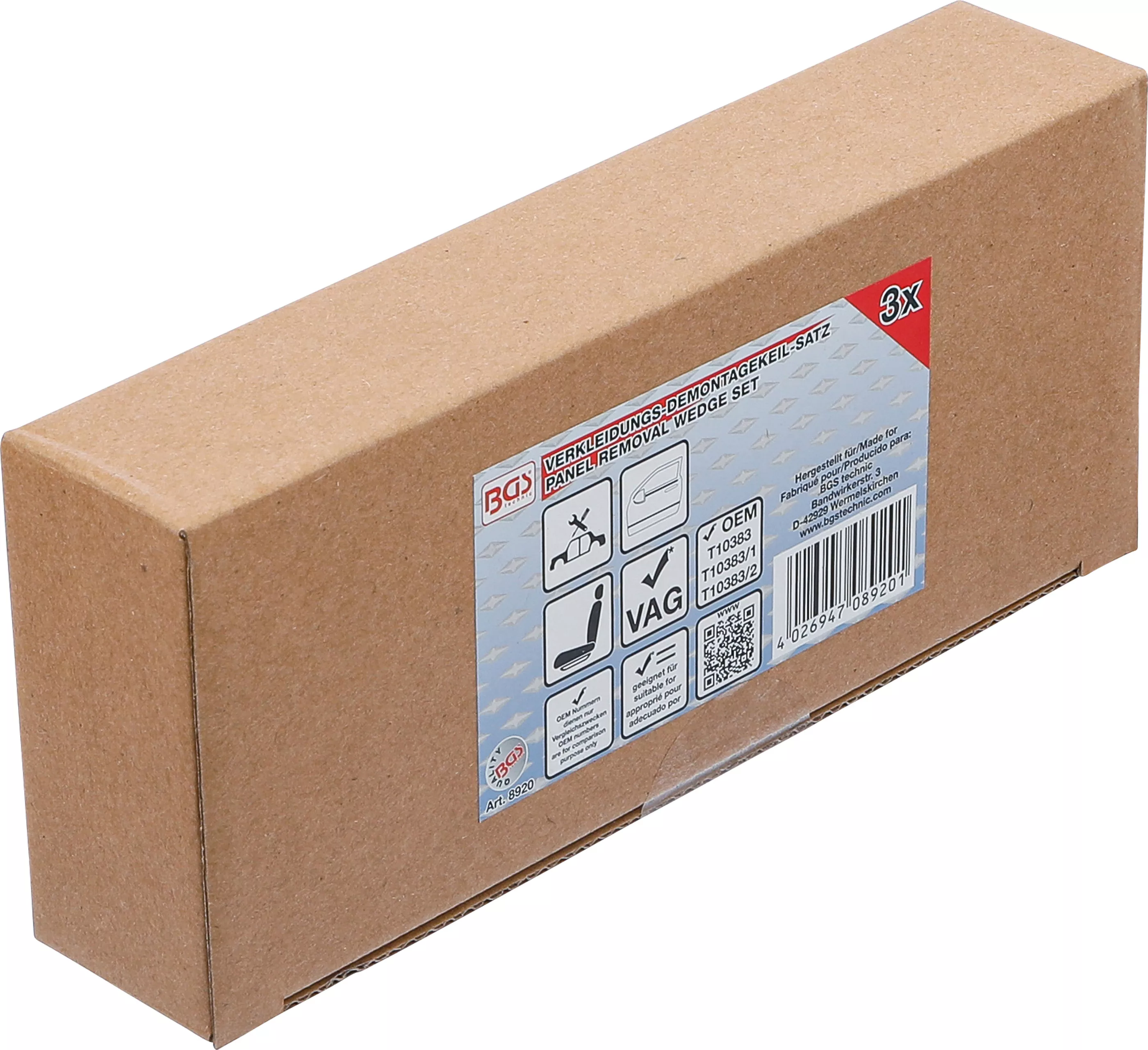 Set pene demontare capitonaj pentru VW | 3 piese [4]