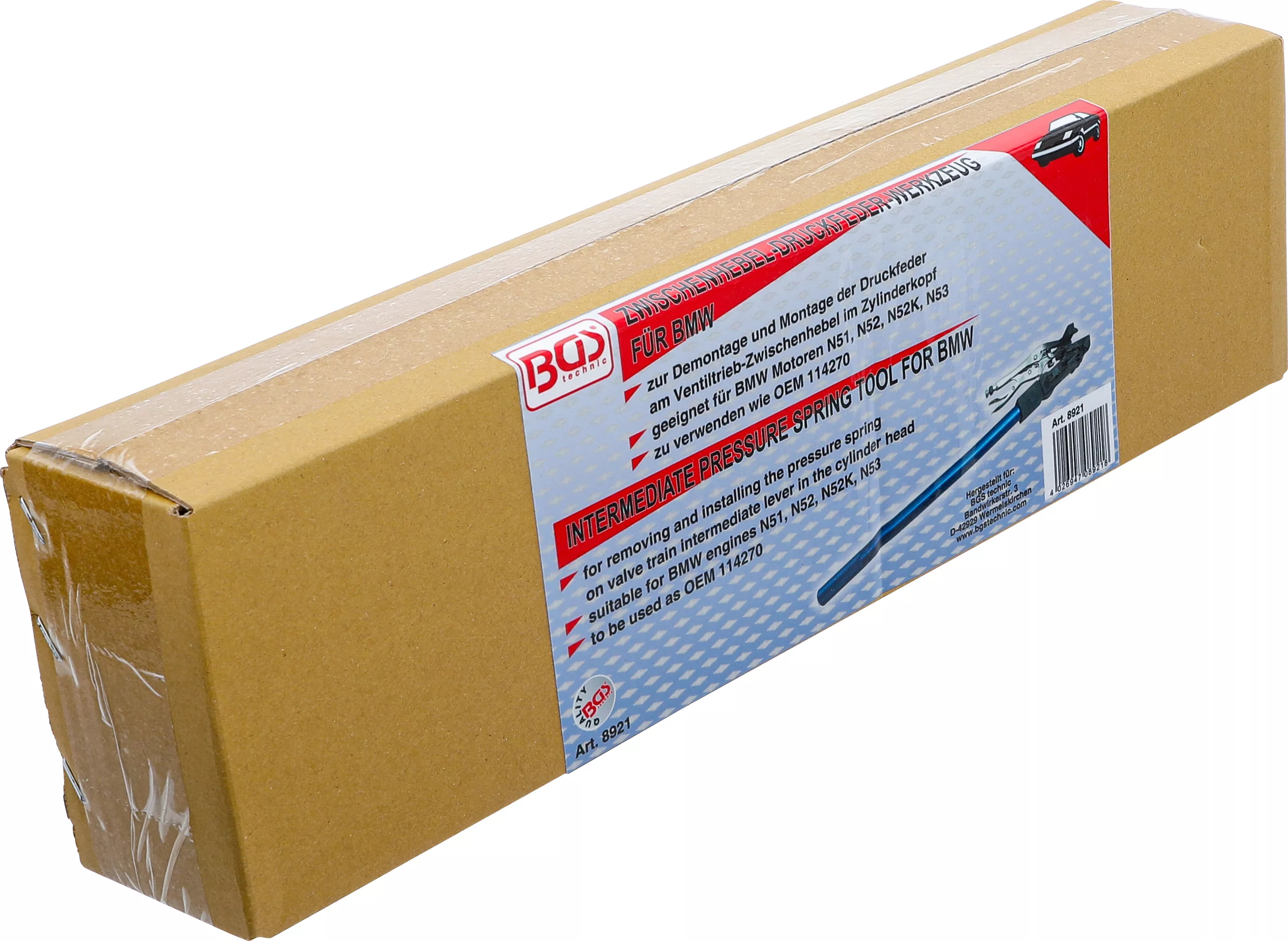 Dispozitiv cu arc cu parghie intermediara | pentru BMW [7]
