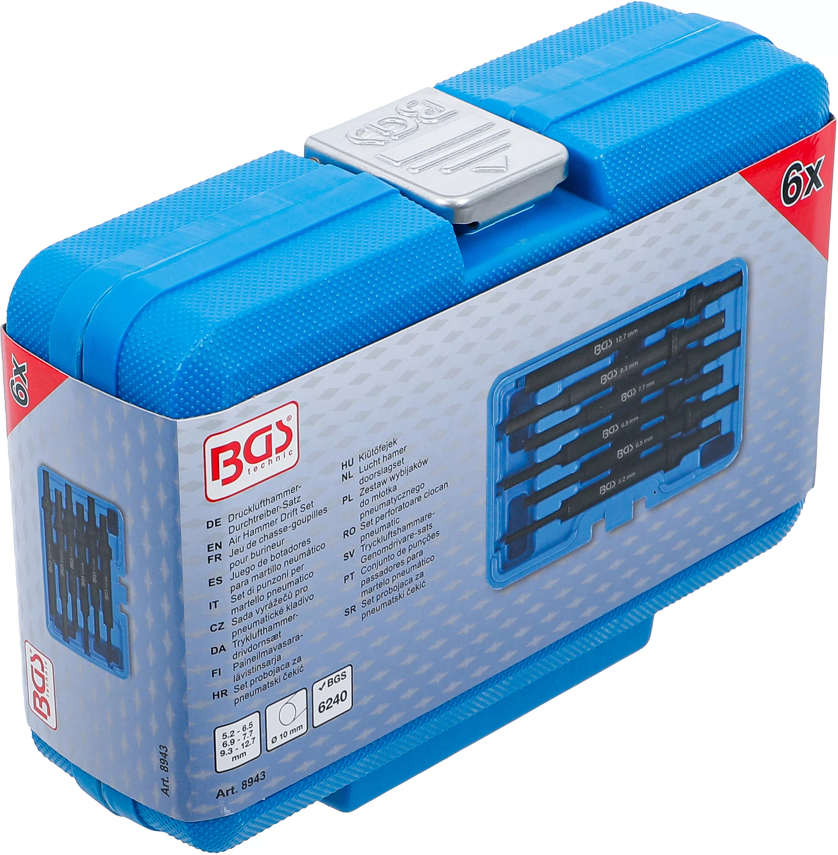 Set perforatoare ciocan pneumatic | 6 piese [6]
