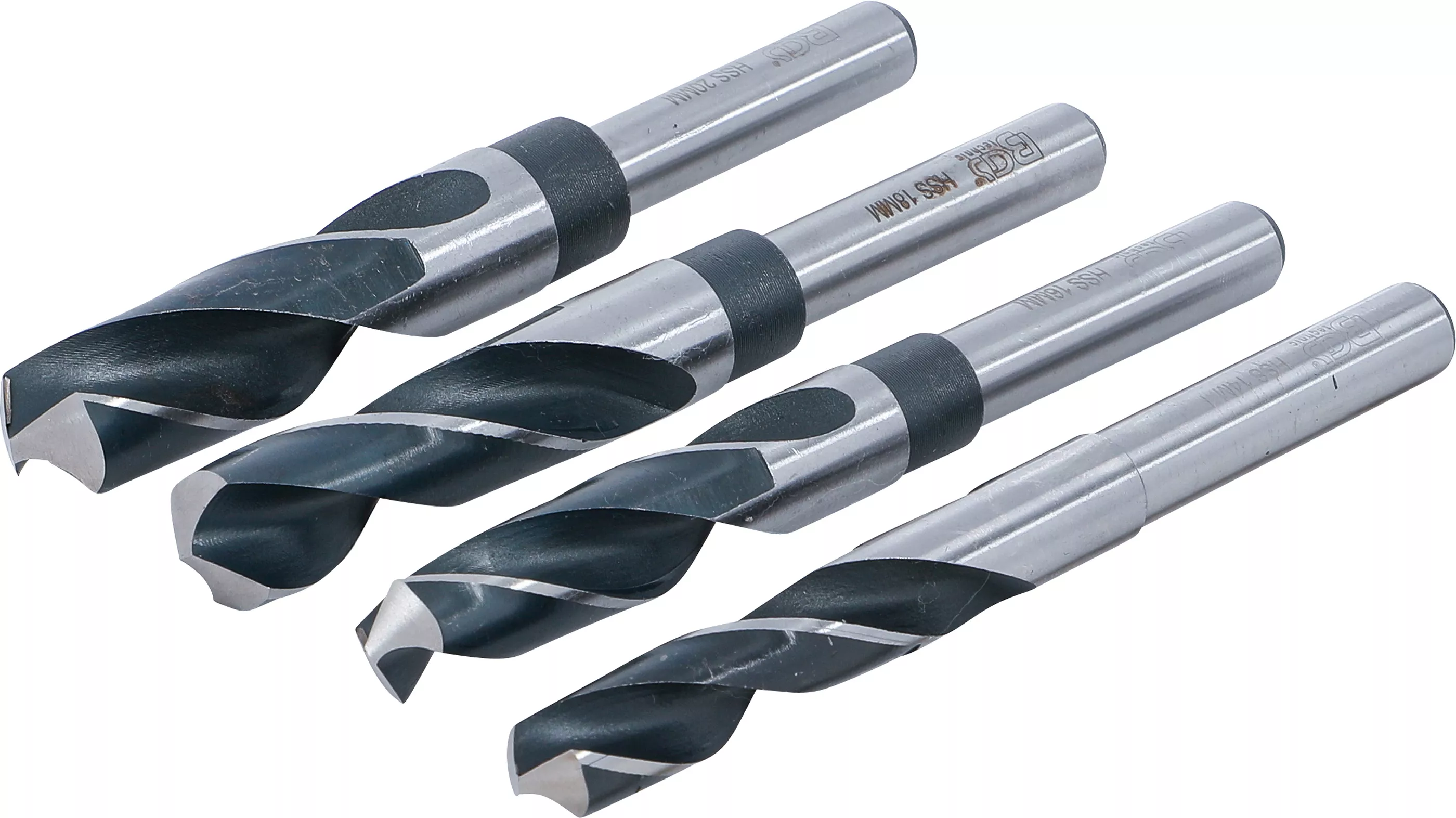 Set burghie HSS | 14 - 16 - 18 - 20 mm | 4 piese [2]