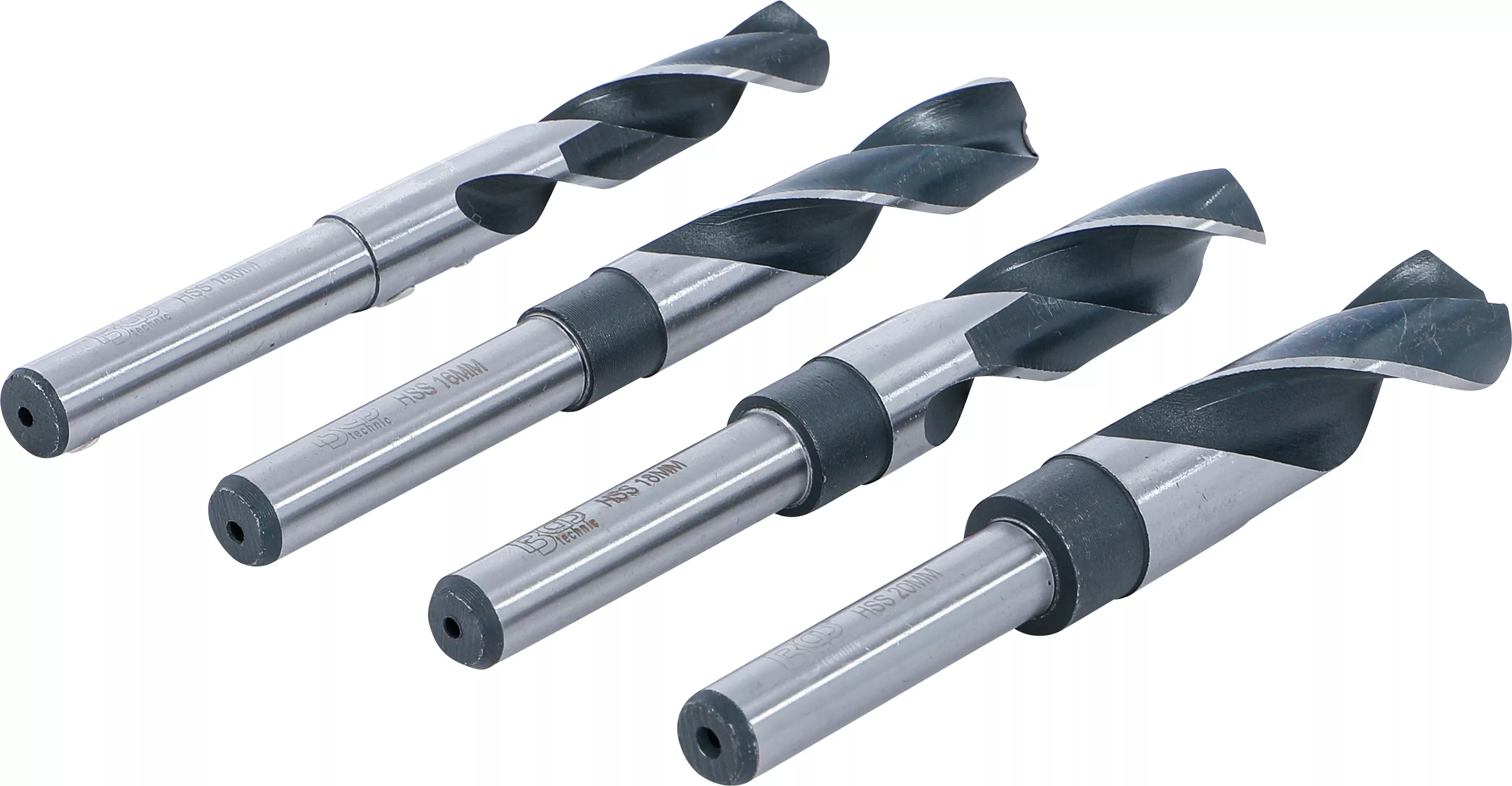 Set burghie HSS | 14 - 16 - 18 - 20 mm | 4 piese [3]