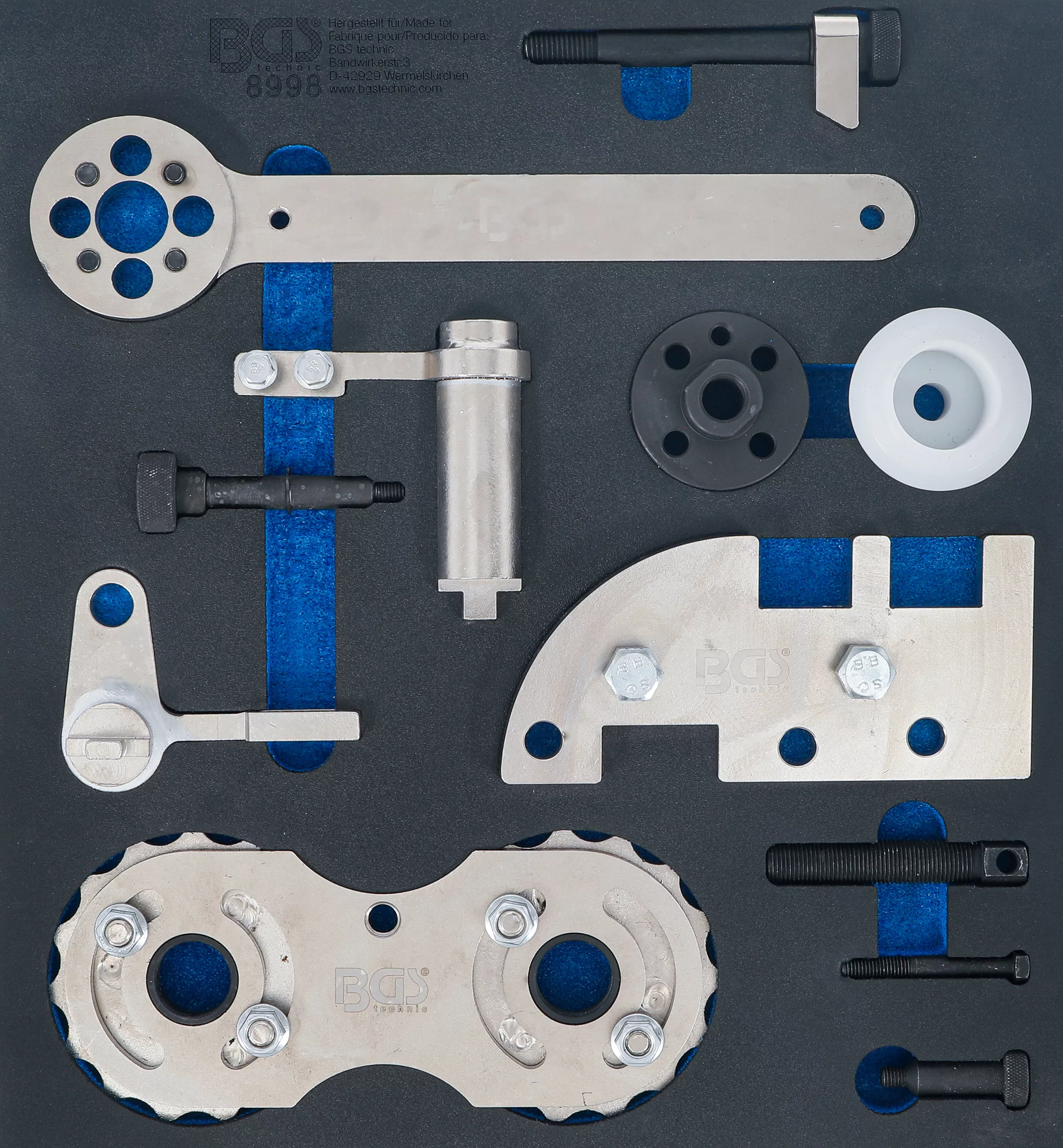 Suport organizator pentru carucior 2/3: Set dispozitive reglare motor | pentru Volvo B4204 [1]