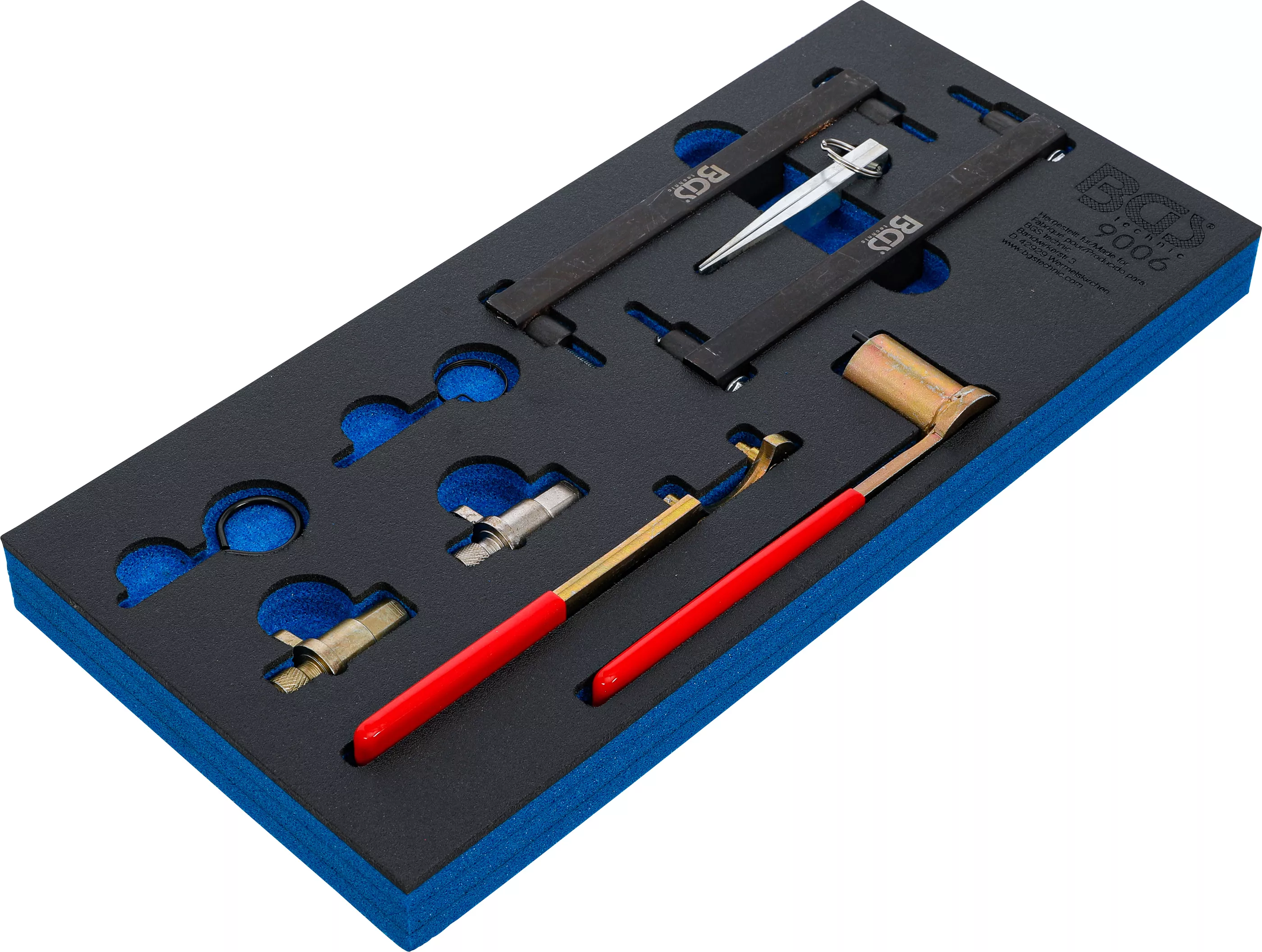 Suport organizator pentru carucior 1/3: Set dispozitive reglare motor | pentru Land Rover, Jaguar V8 [2]