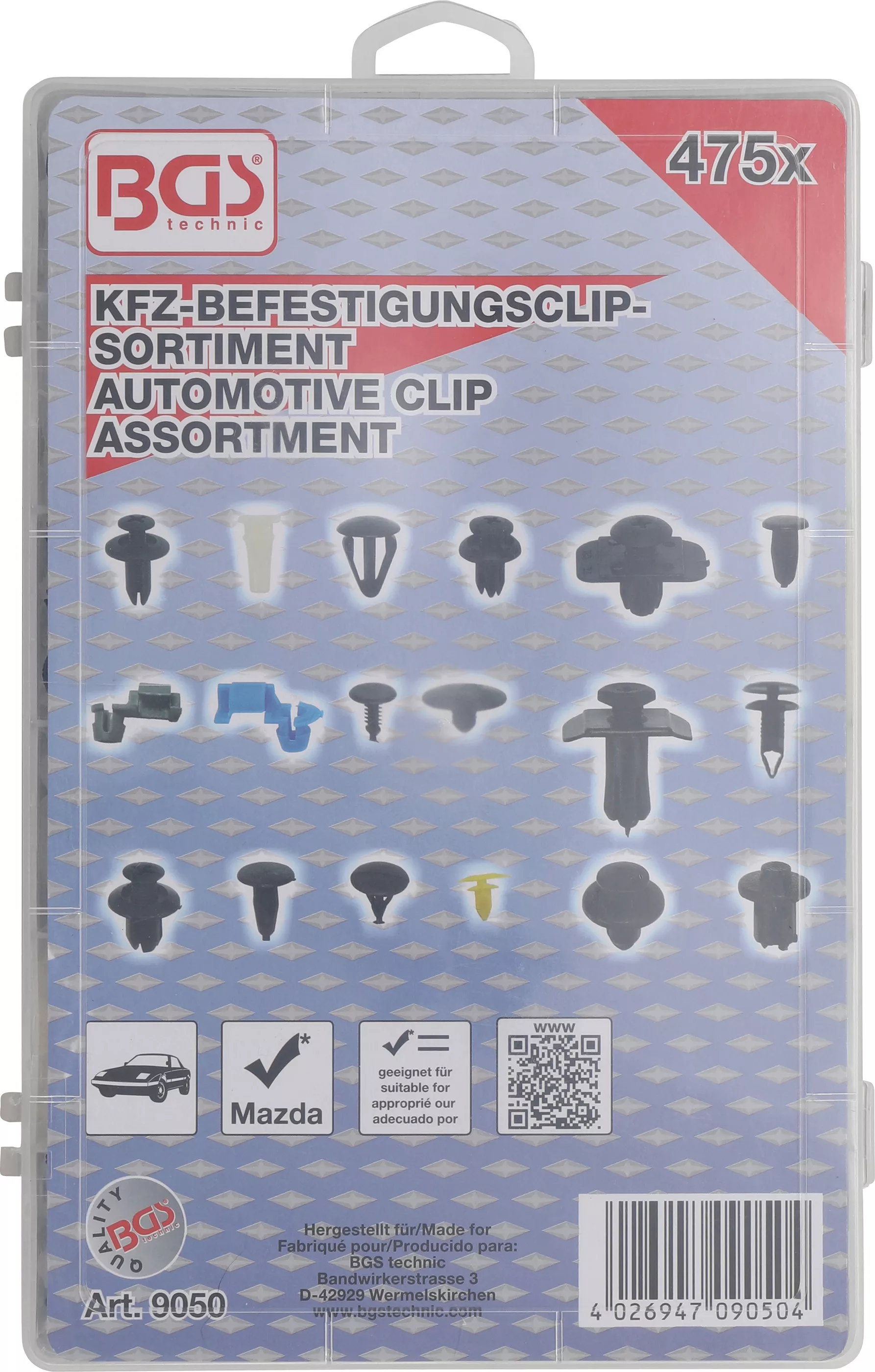 Sortiment cleme fixare autovehicule pentru Mazda | 475 piese [10]