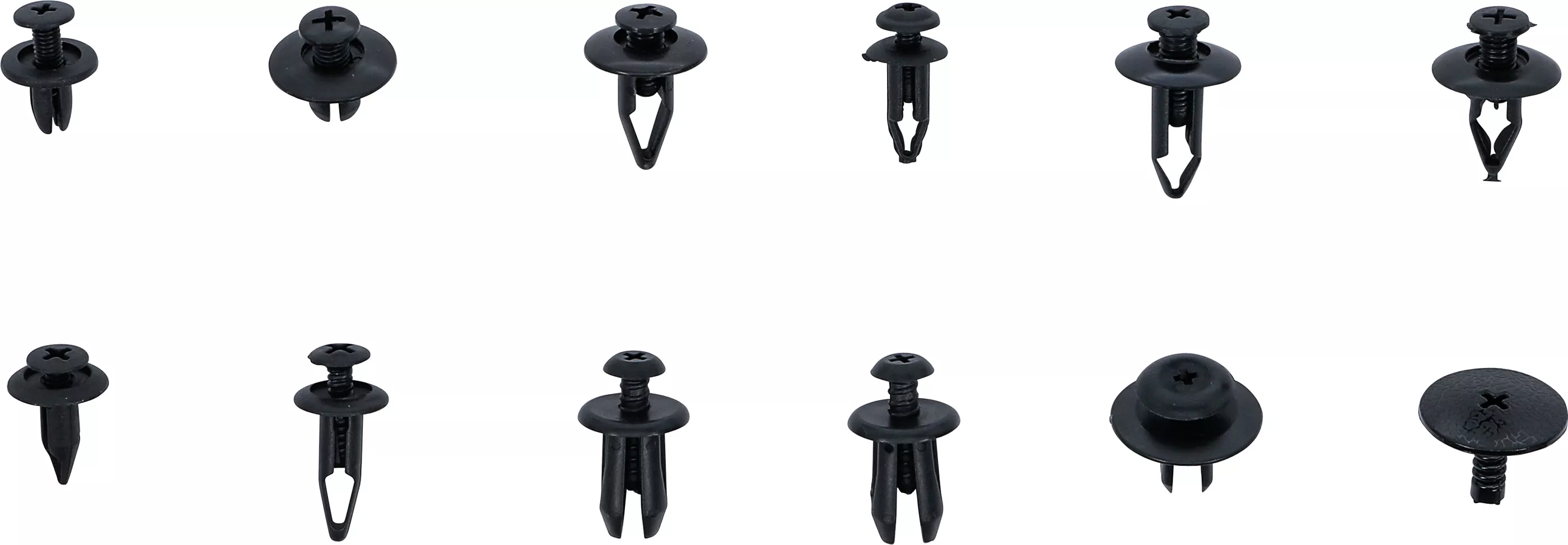 Sortiment clipsuri expandabile din plastic pentru Mazda, Honda, Ford, Nissan, VW | 240 piese [2]