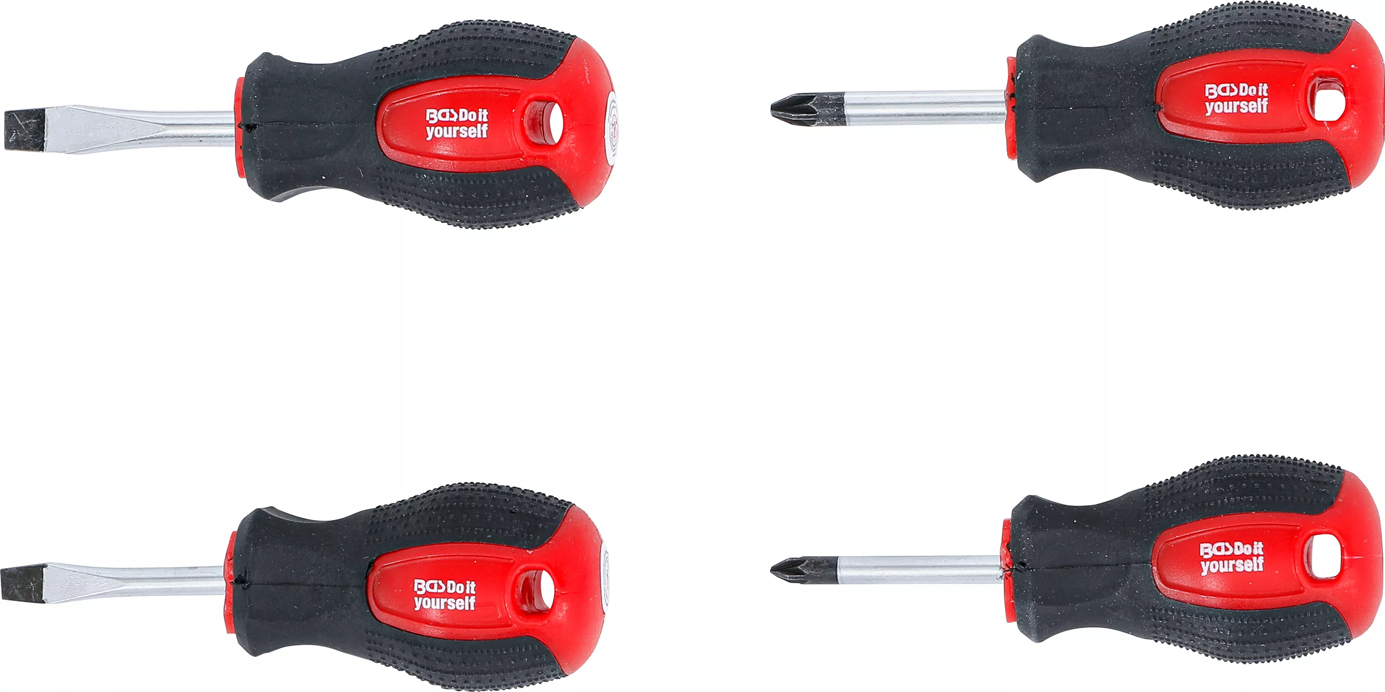 Set surubelnite carburatoare | Lama dreapta / Cap cruce PZ | Lungime lama 40 mm | 4 piese [2]