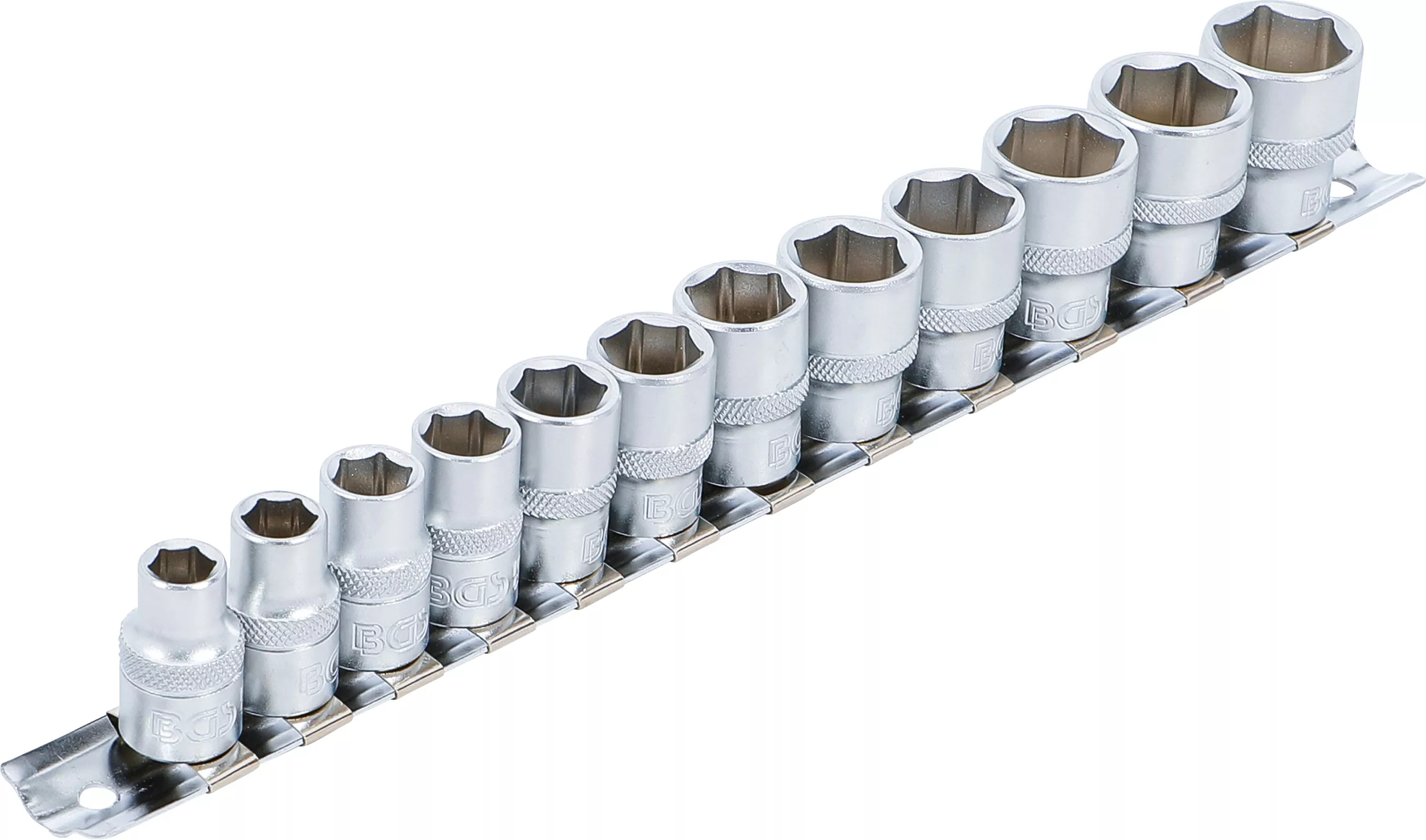 Set chei tubulare, 6 colturi | 10 mm (3/8") | 8 - 19 mm | 12 piese [2]