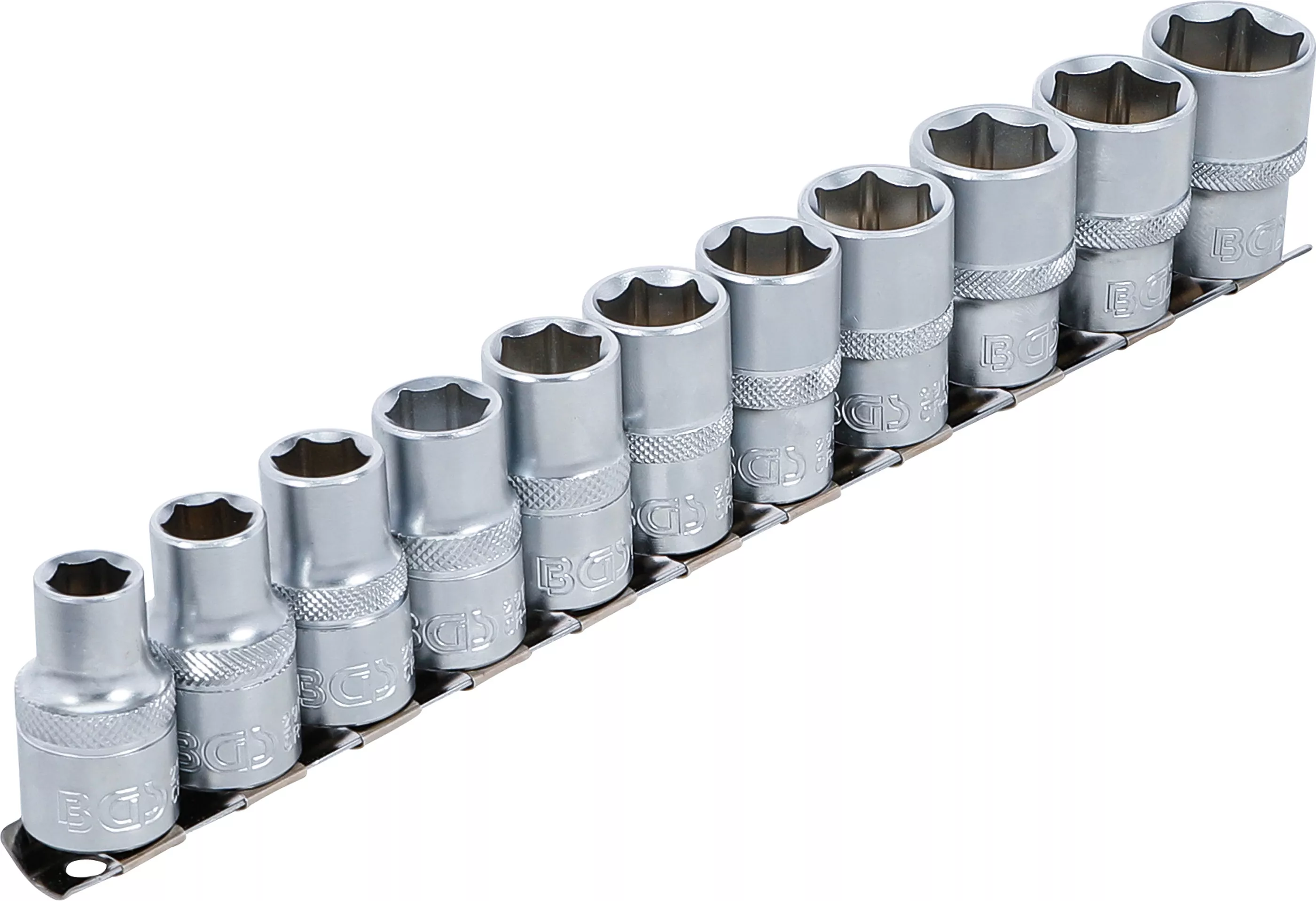 Set chei tubulare, 6 colturi | 12,5 mm (1/2") | 10 - 21 mm | 11 piese [2]