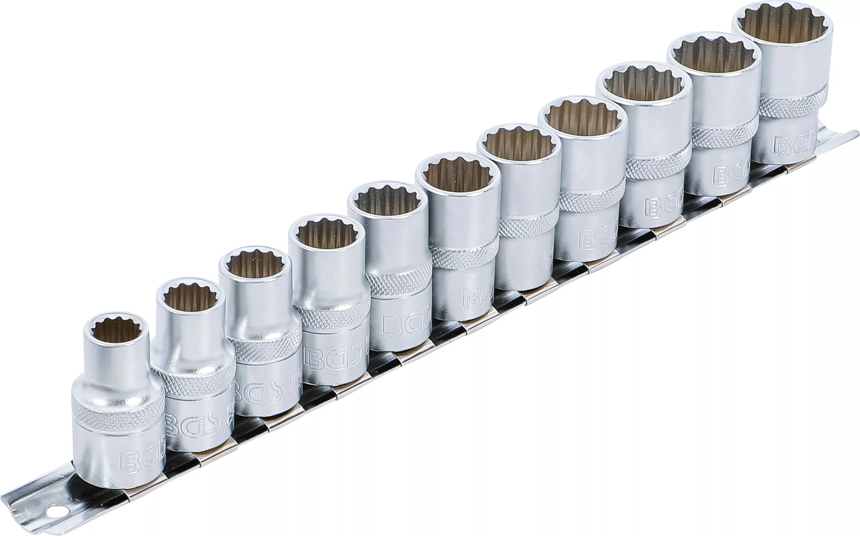 Set chei tubulare, 11 colturi | 12,5 mm (1/2") | 10 - 21 mm | 12 piese [2]
