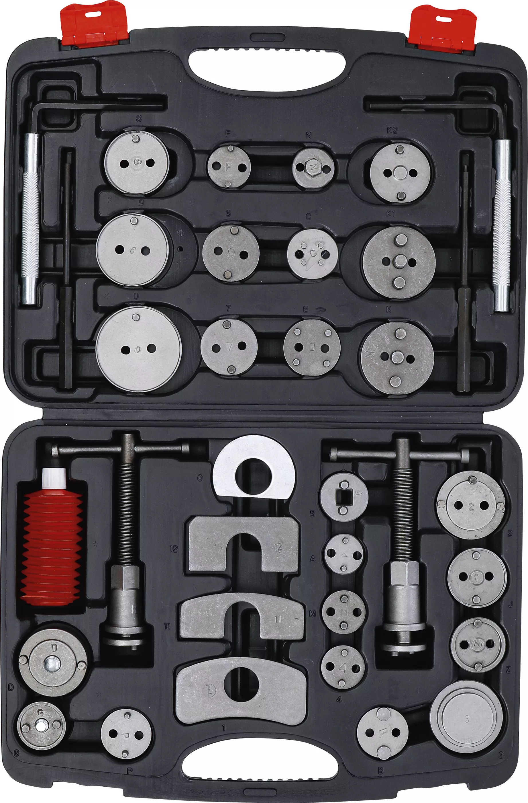 Set dispozitive resetare pistoane frana | 35 piese [4]