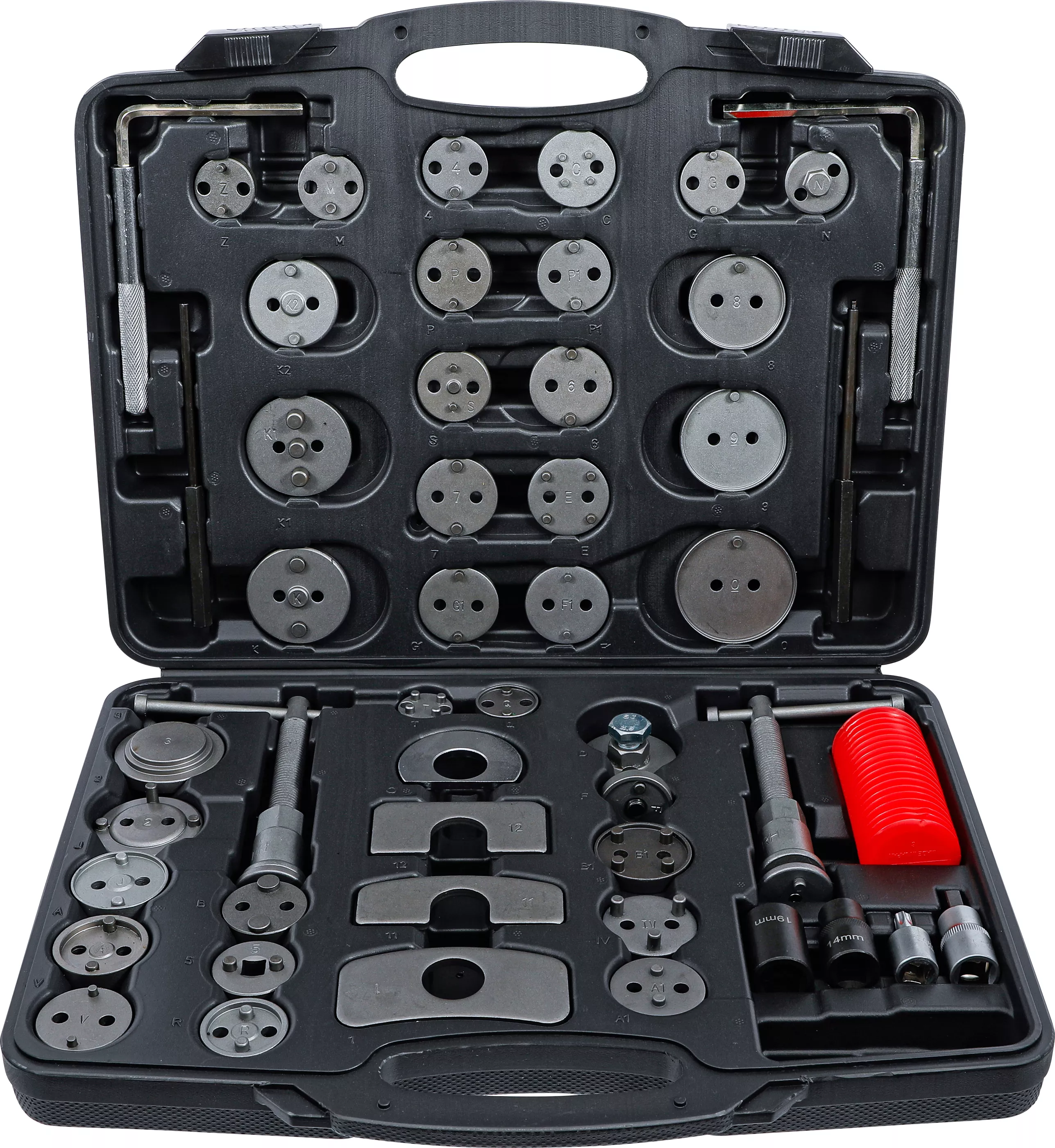 Set dispozitive resetare pistoane frana | 50 piese [1]