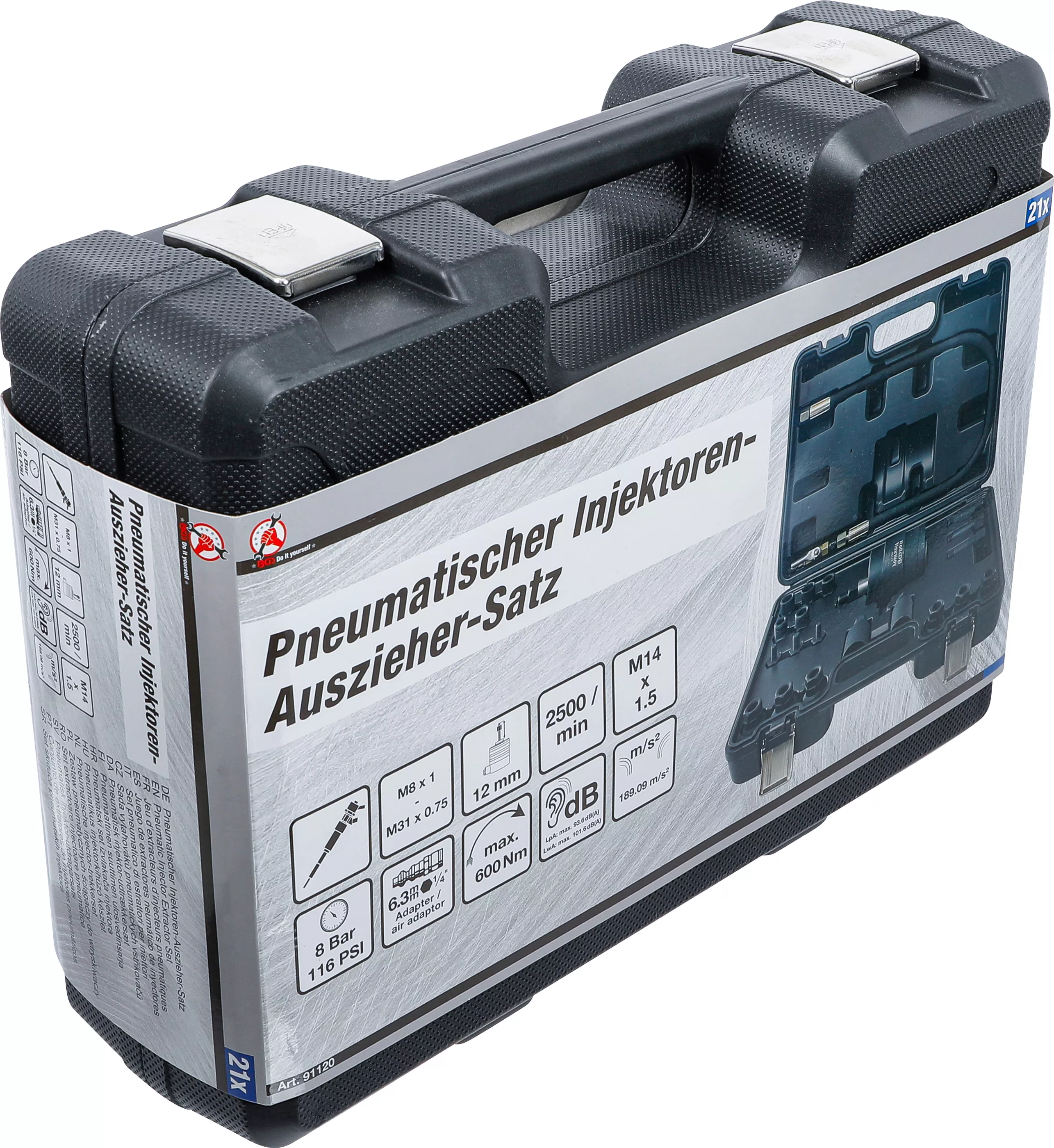 Set extractoare injectoare pneumatice | 21 piese [7]