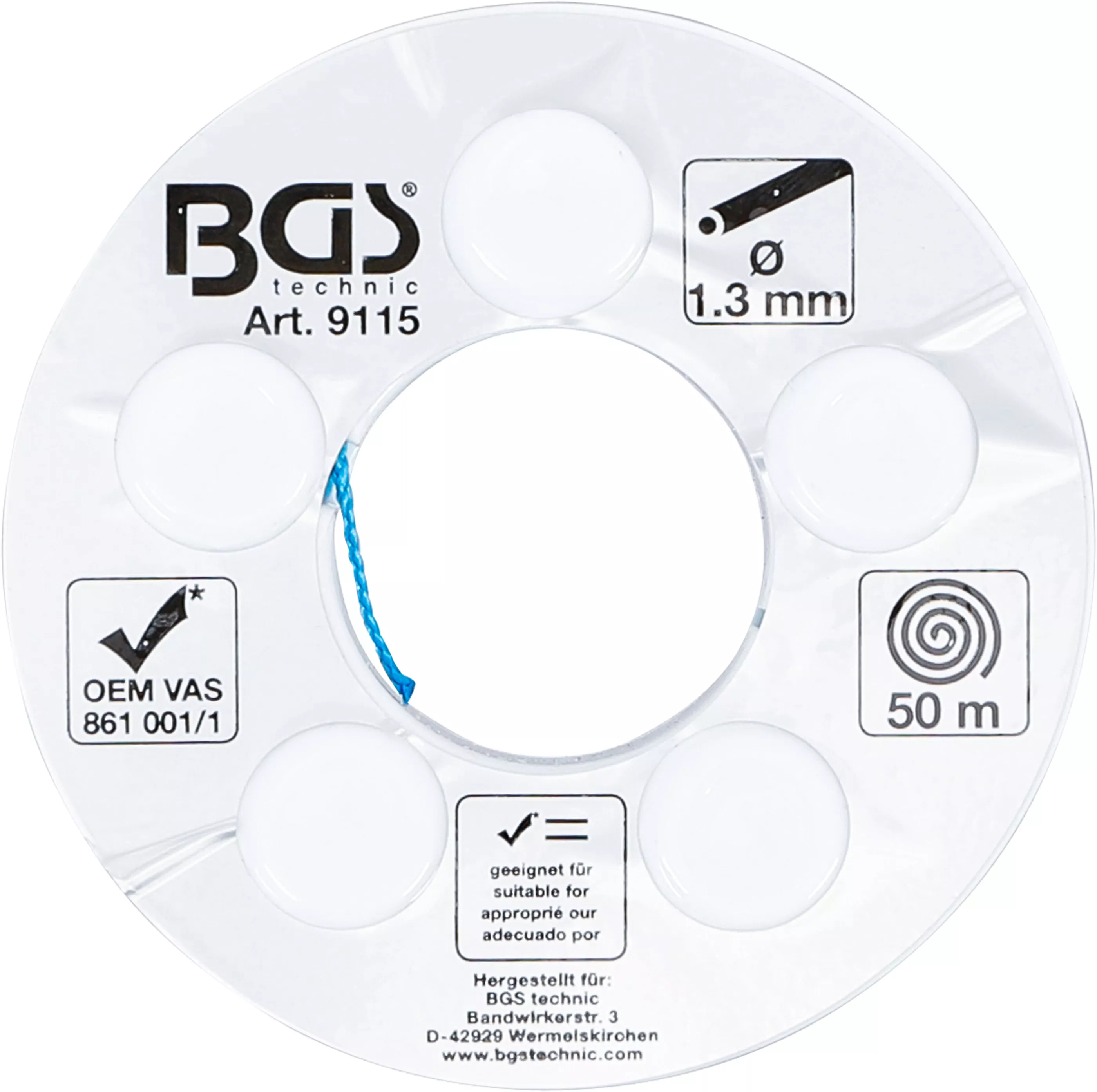 snur din Nylon taiere extragere geamuri | 50 m | 115 daN [2]