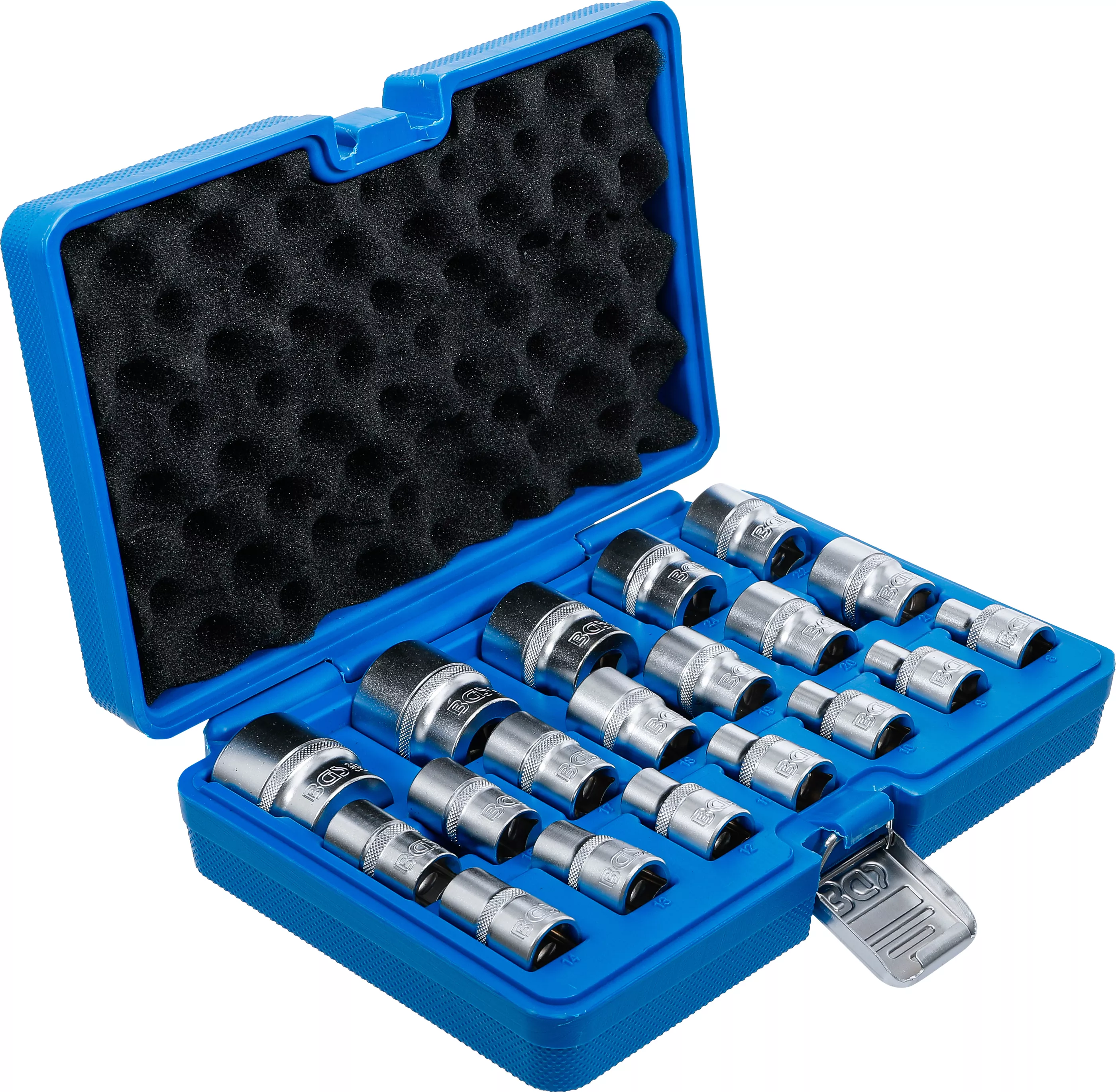 Set chei tubulare, 6 colturi | 12,5 mm (1/2") | 8 - 32 mm | 19 piese [2]