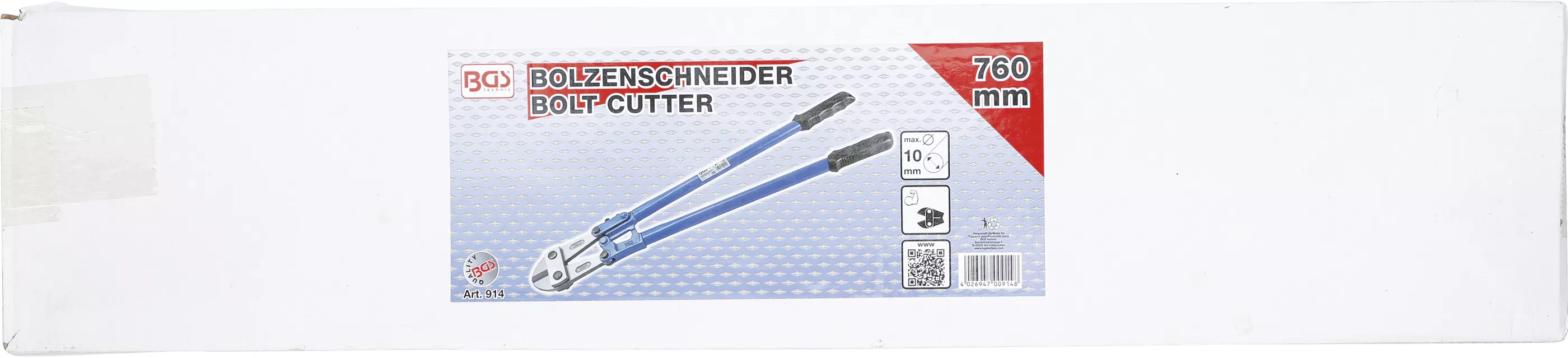 Cleste pentru taiat fier beton cu bacuri calite | 760 mm [4]
