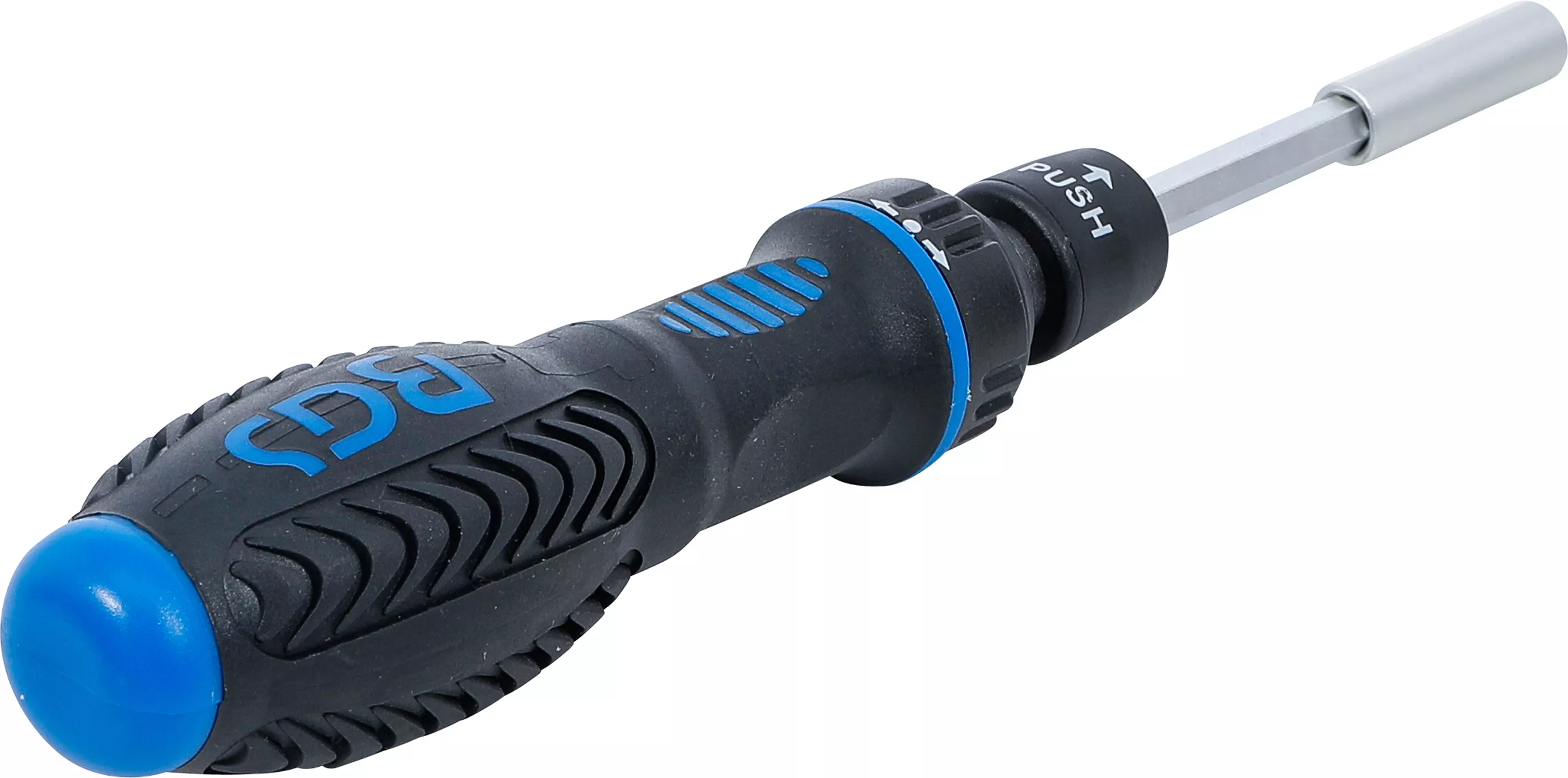 Maner rotitor cu clichet pentru biti, comutabil | Antrenat prin 6 colturi interior 6,3 mm (1/4") [3]