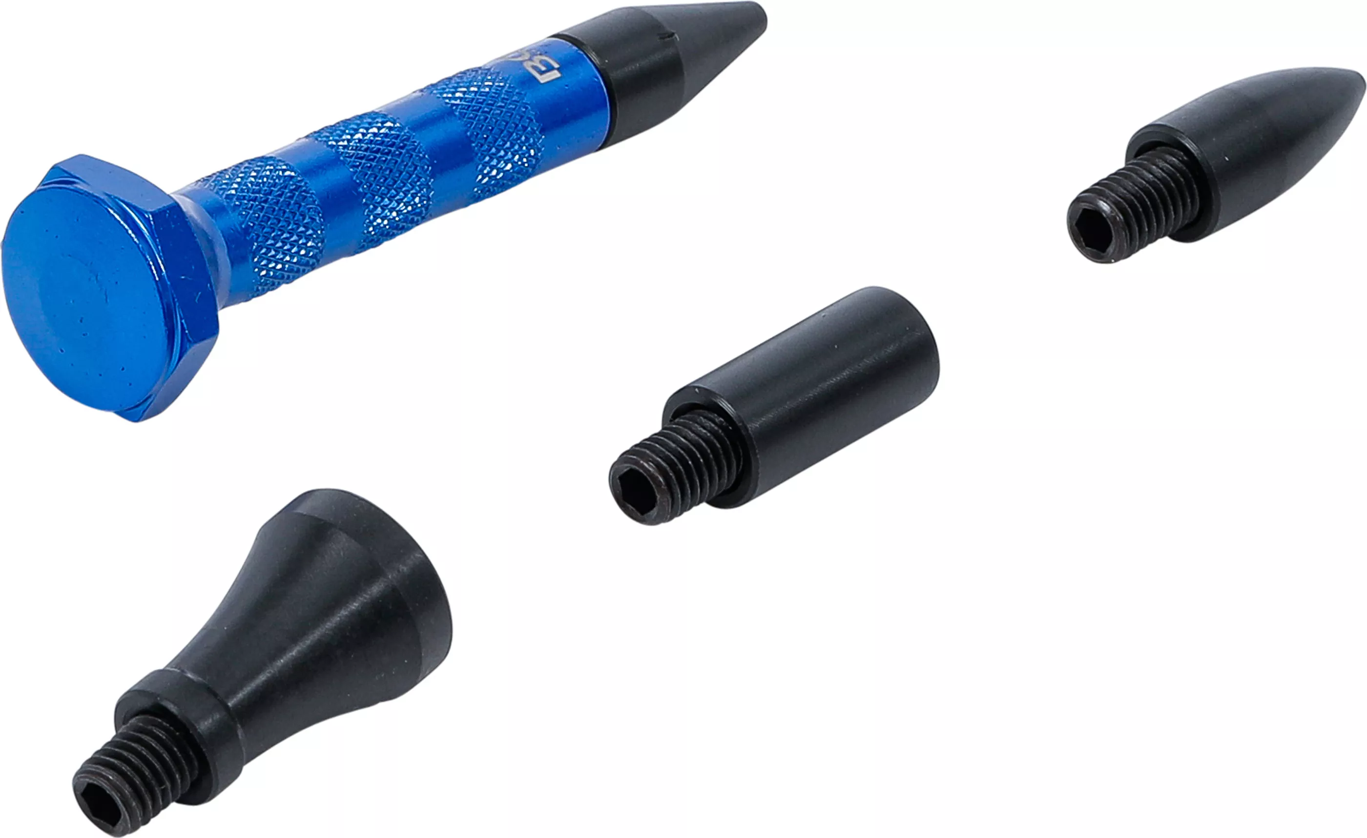 Creion din aluminiu pentru indreptare tabla cu varfuri interschimbabile | 100 mm [3]