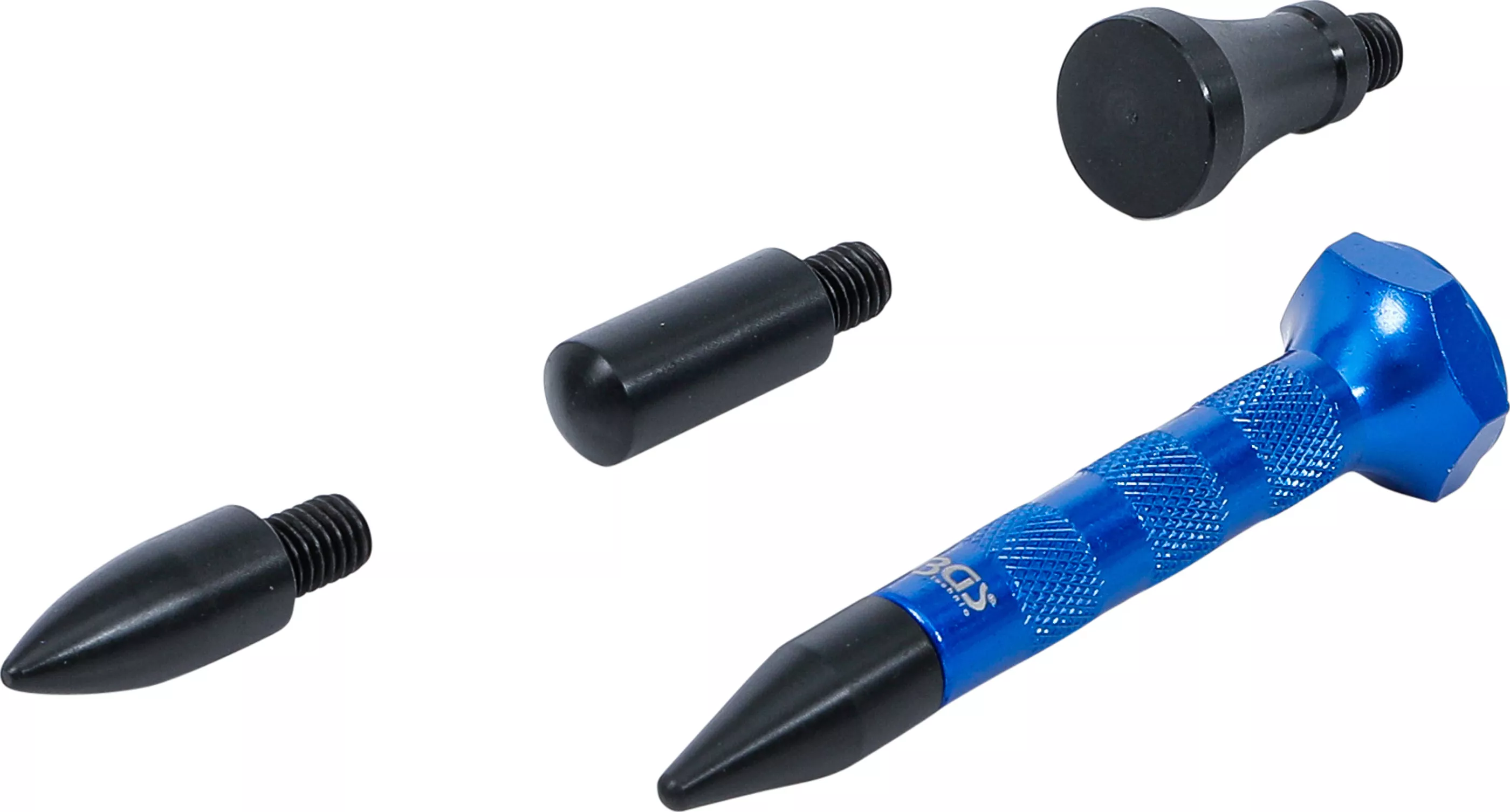 Creion din aluminiu pentru indreptare tabla cu varfuri interschimbabile | 100 mm [1]