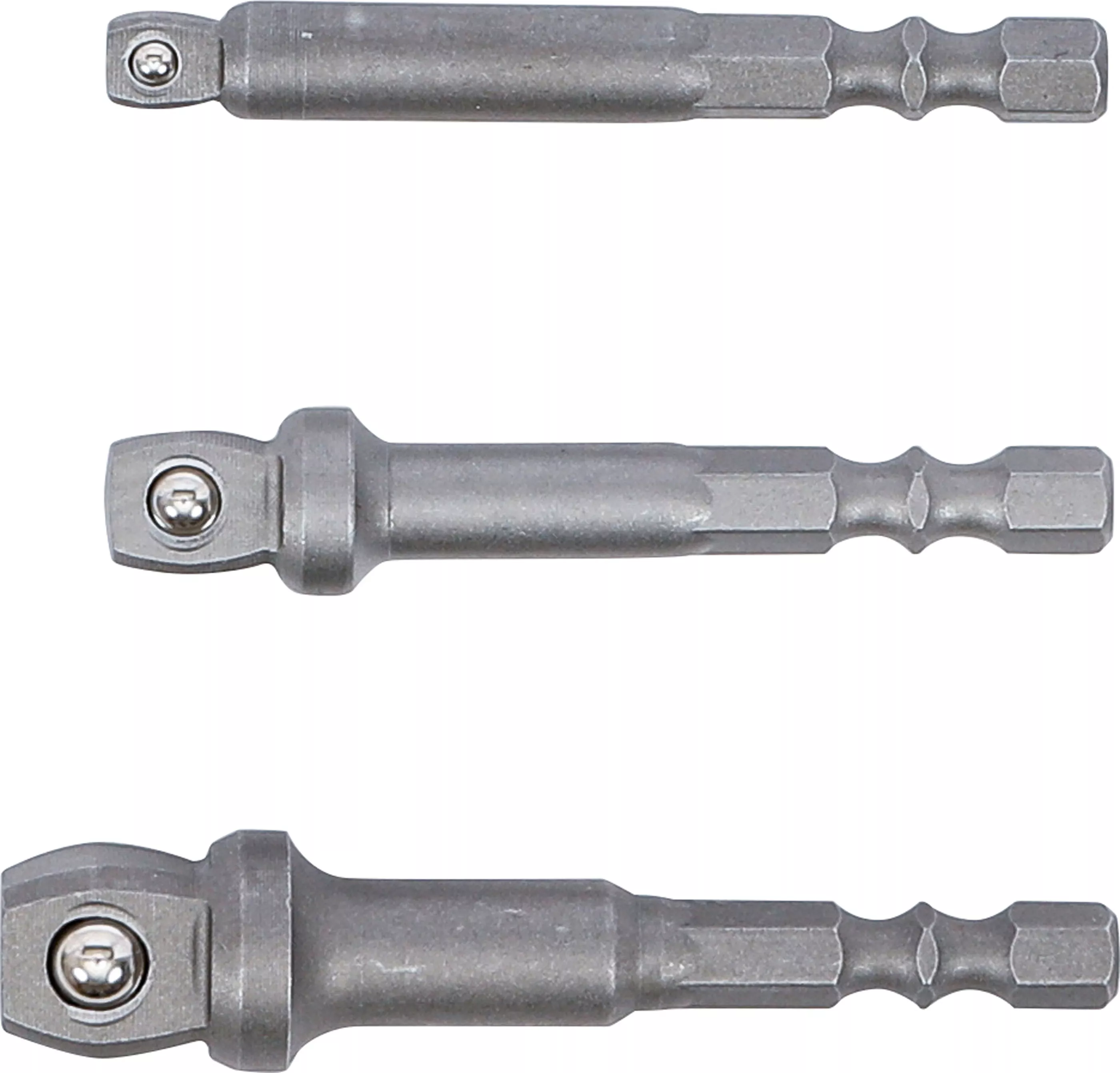 Set adaptoare articulate pentru masina de gaurit | Antrenare 6 colturi exterior 6,3 mm (1/4") | 3 piese [3]