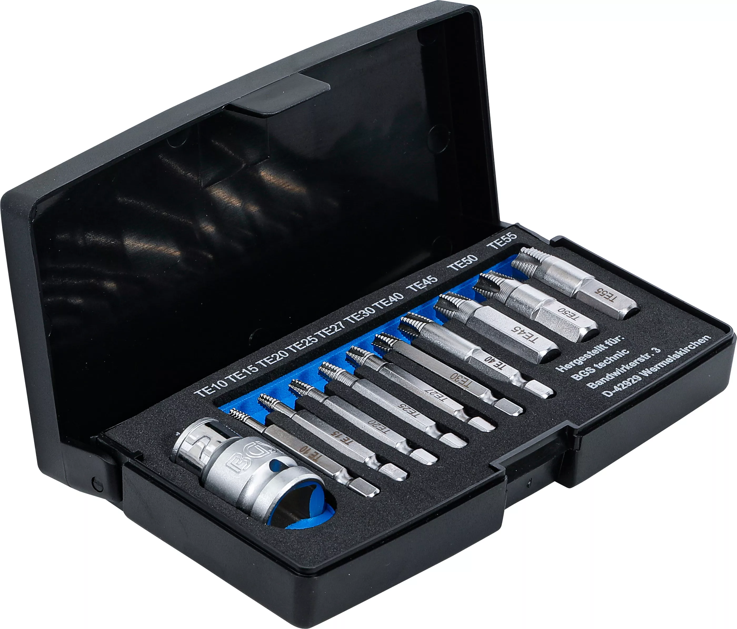 Set extractoare suruburi | pentru Profil T defecte (pentru Torx) T10 - T55 | 11 piese [2]