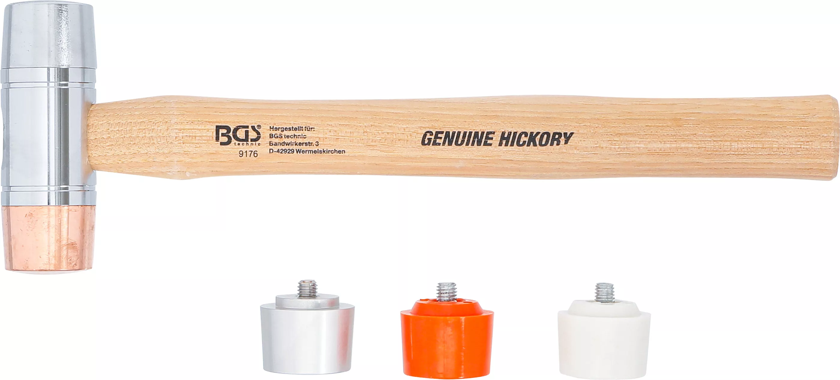 Ciocan cu cap interschimbabil | coada Hickory | o 35 mm [3]