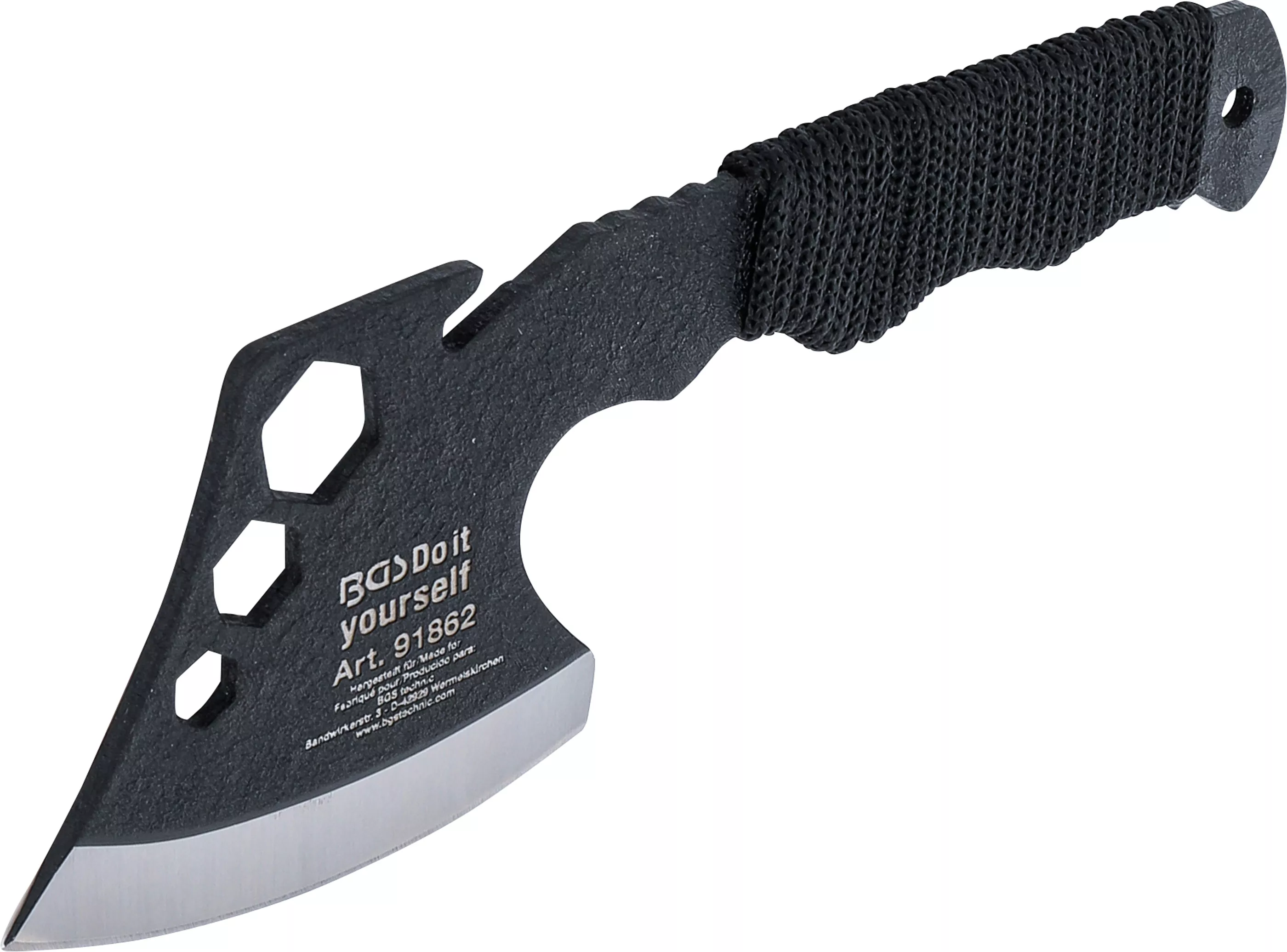 Topor multifunctional mini | Stubby | cu deschizator de sticle, hexagonal [1]