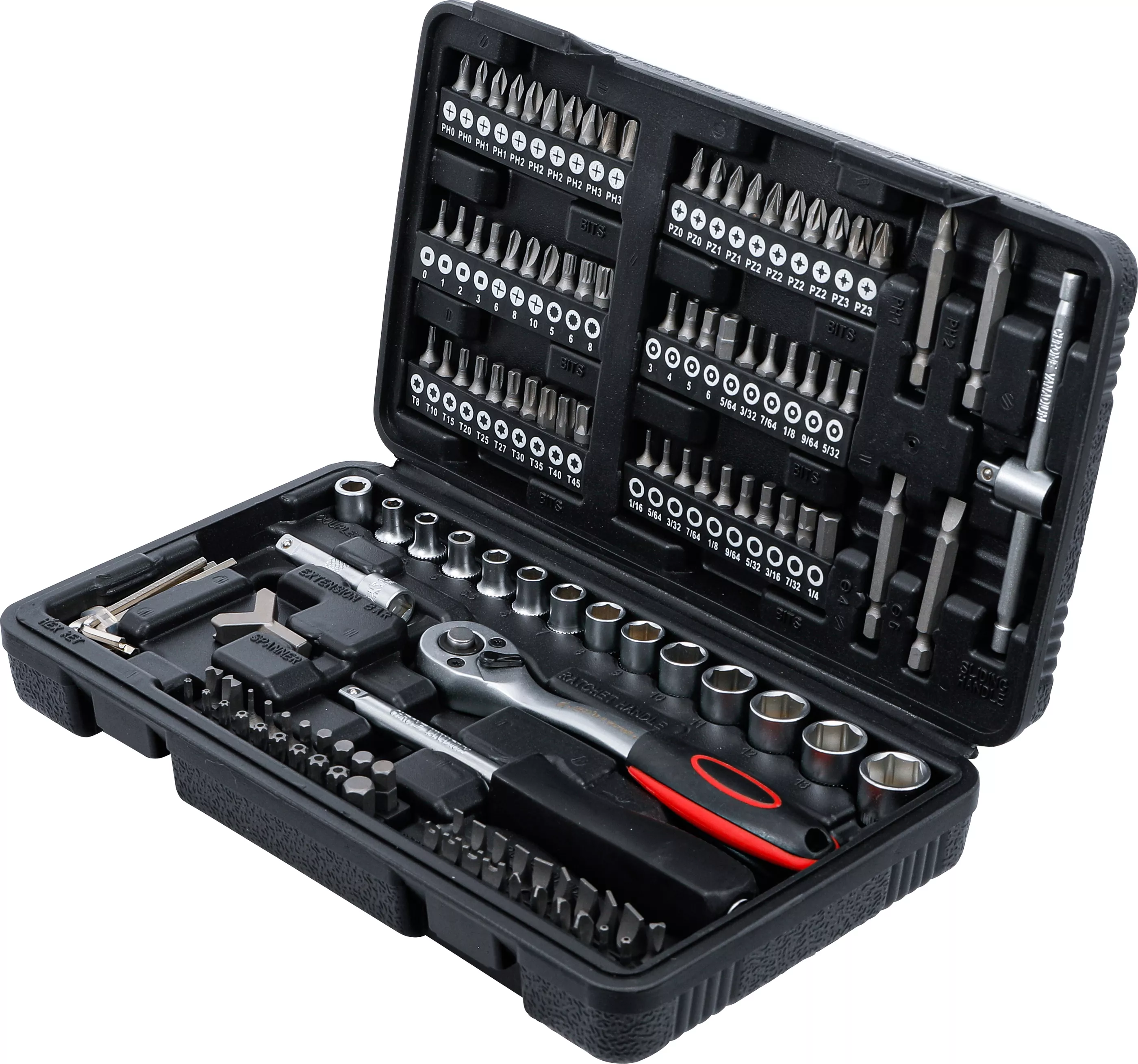 Set chei tubulare | Antrenare 6,3 mm (1/4") | 130 piese [3]