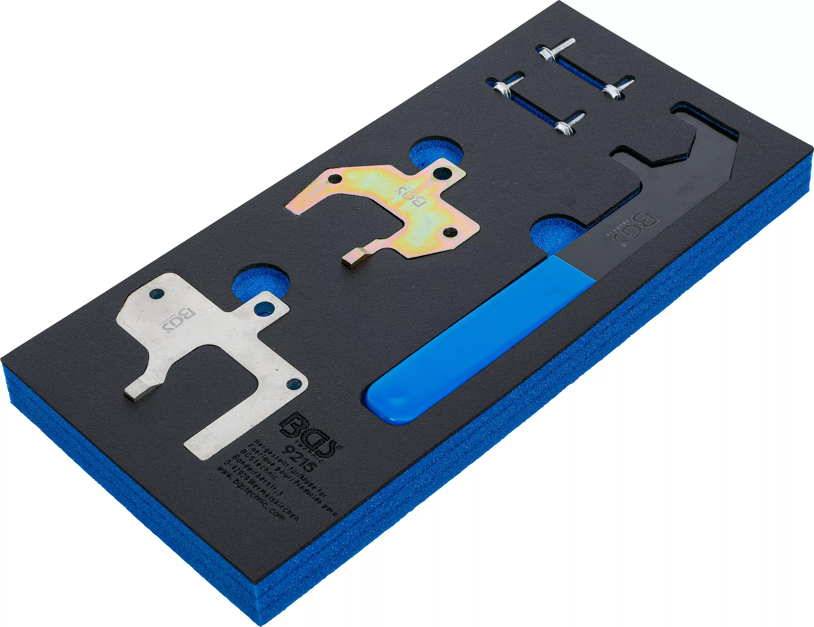 Suport organizator pentru carucior 1/3: Set dispozitive reglare motor | pentru Mercedes-Benz M112 + M113 [2]