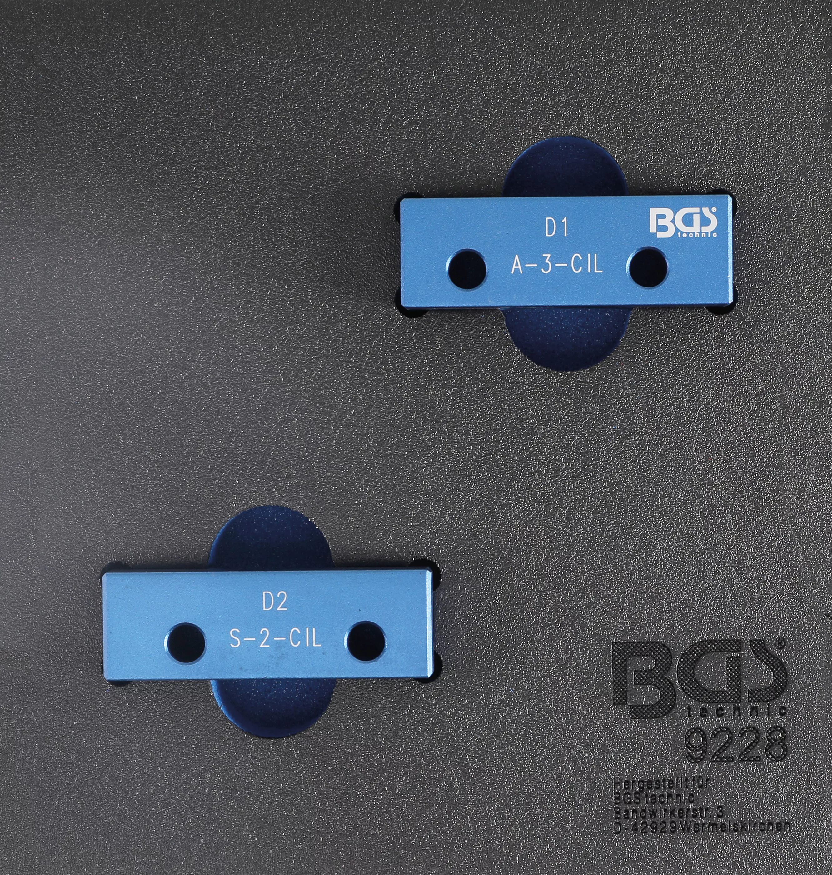 Suport organizator pentru carucior 1/6: Set dispozitive blocare arbori cu came | pentru Lancia 2.0 VIS 4 cilindri [1]