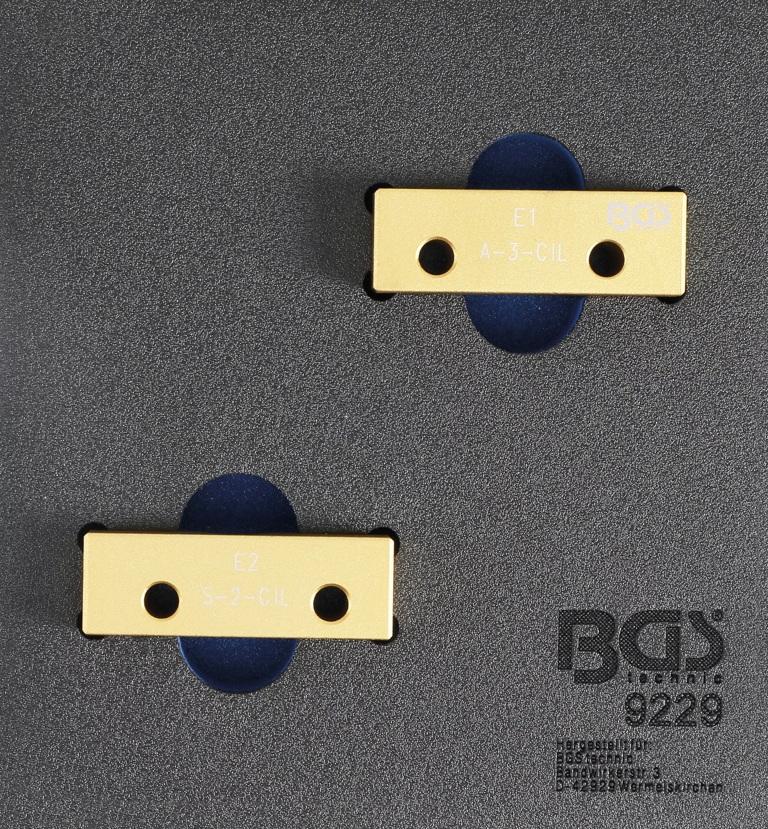 Suport organizator pentru carucior 1/6: Set dispozitive blocare arbori cu came | pentru Lancia 2.4 20V [1]