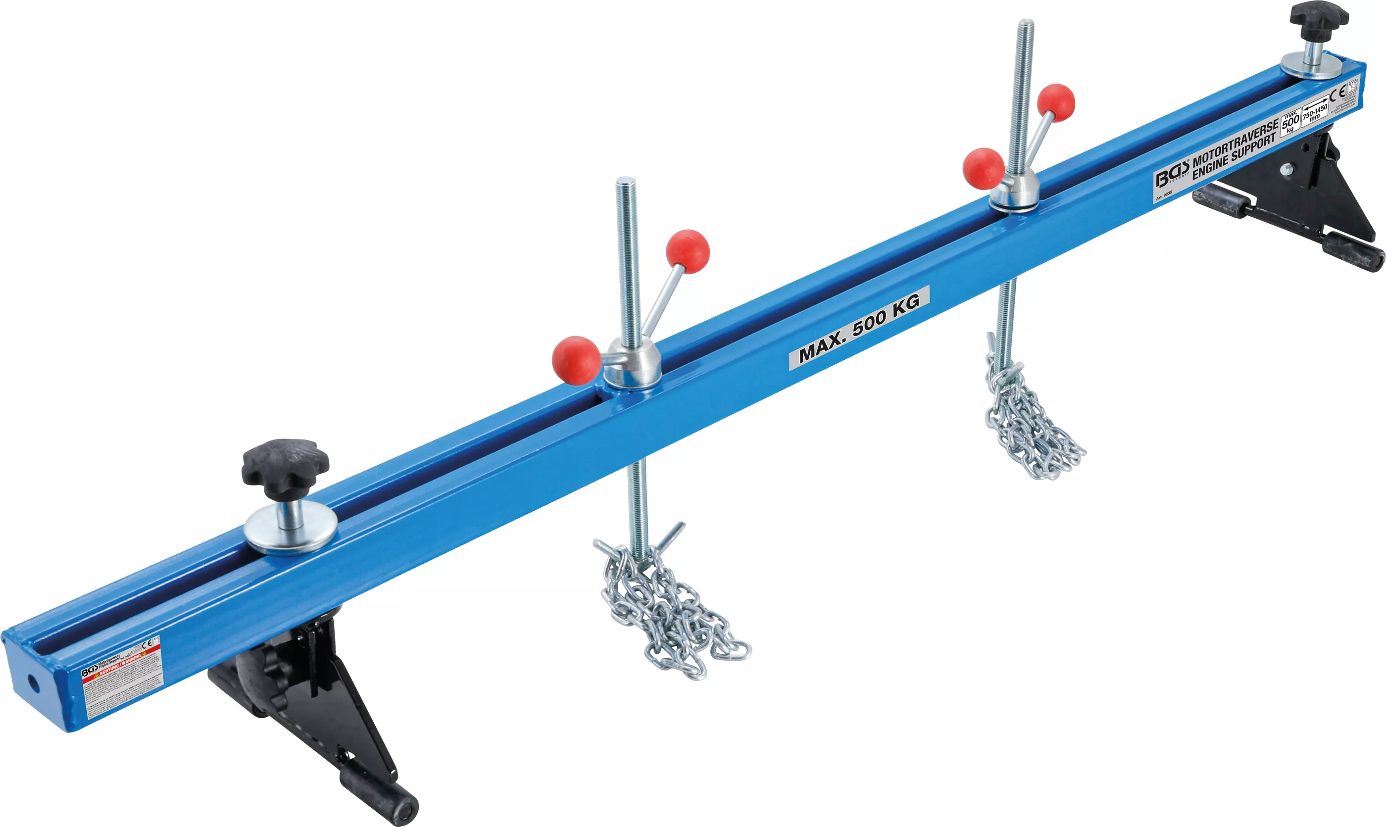 Cricuri / traverse / macarale - Traversa motor XL | 750 - 1450 mm | 500 kg